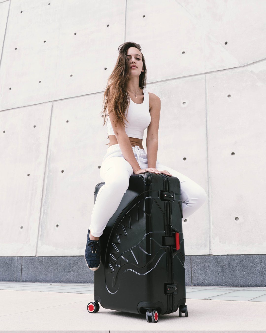 SHARKITECTURE MOLDED 29ƒ?� FULL-SIZE LUGGAGE
