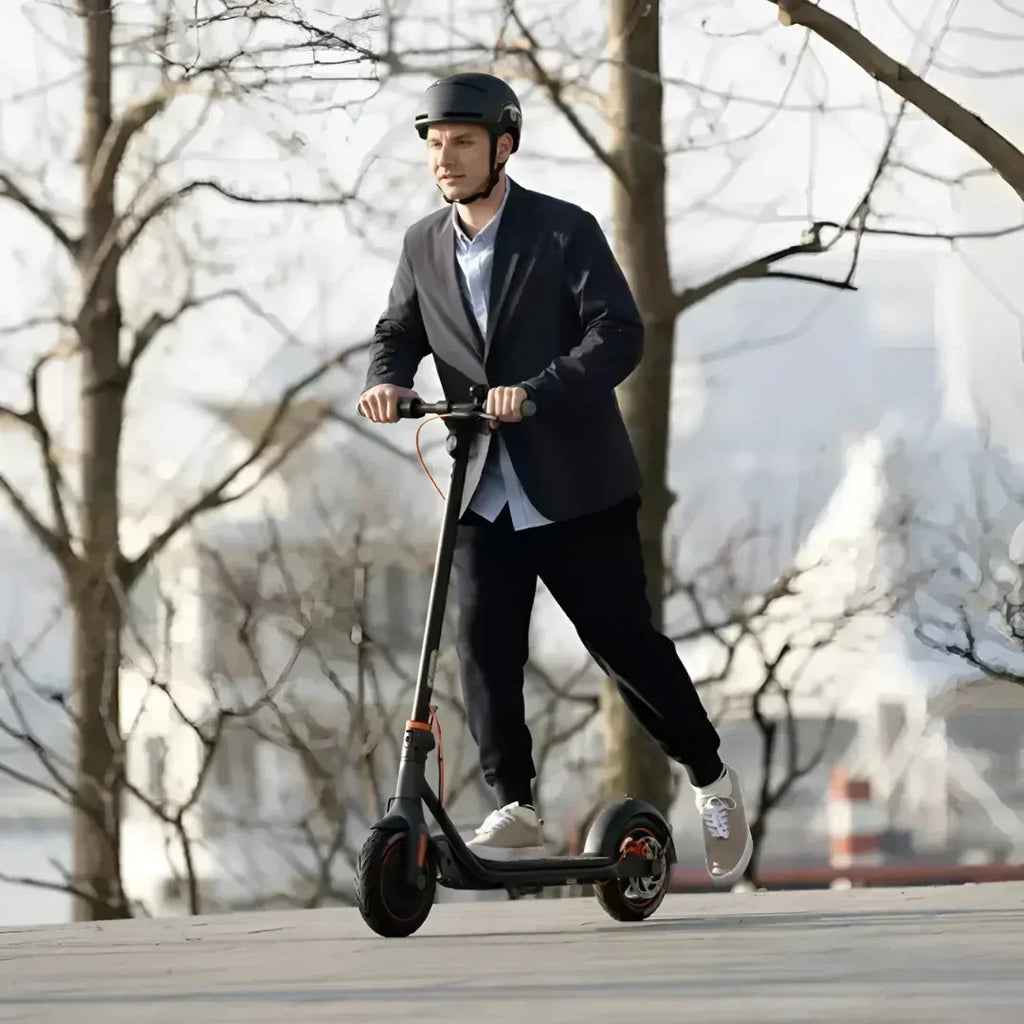 Segway - F30 Scooter w/ 18.6 Max Operating Range & 15.5mph Max Speed - Gray - AA.00.0010.84 - Excellent Condition