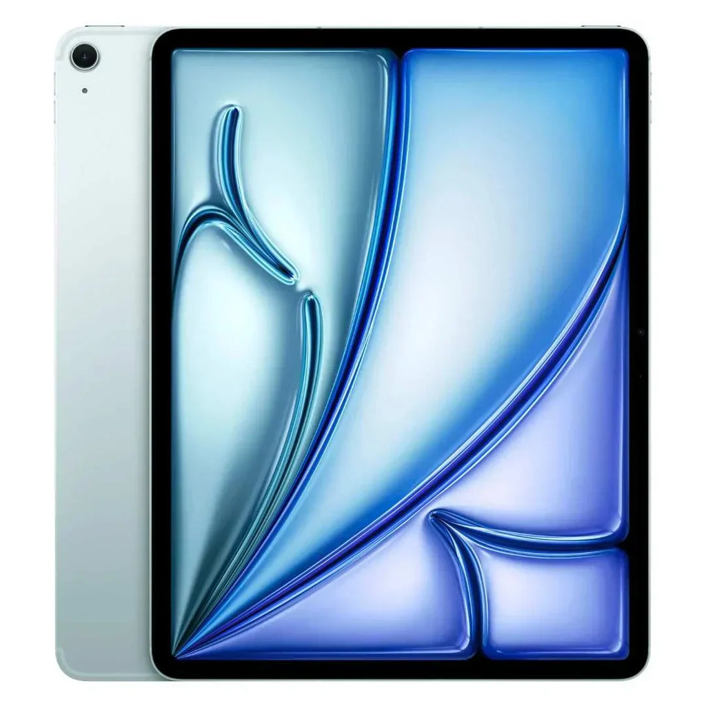 Apple - iPad Air 13" (2024) - M2 - (Wi-Fi + Cellular) 512GB - Blue - MV713LL/A
