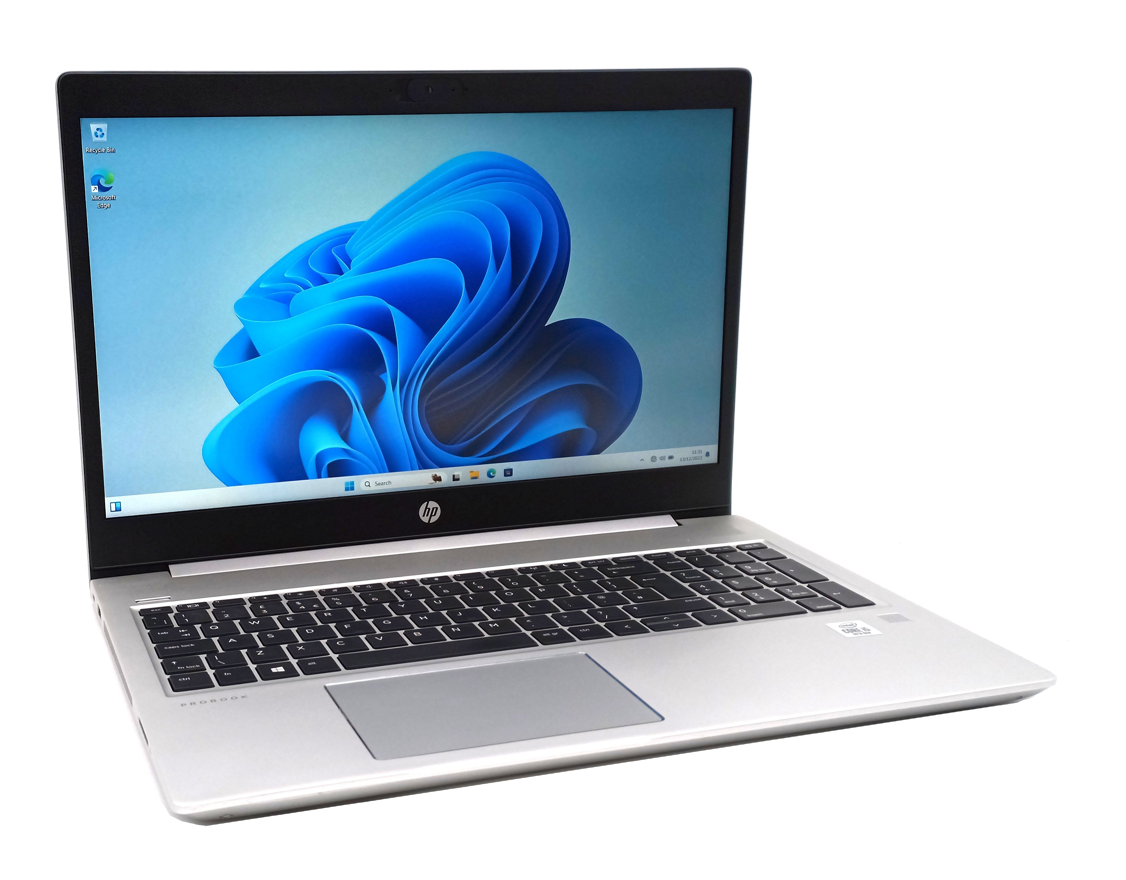 HP ProBook 450 G7 Laptop, 15.6" Core i7 10th Gen, 8GB RAM, 256GB SSD, Windows 11