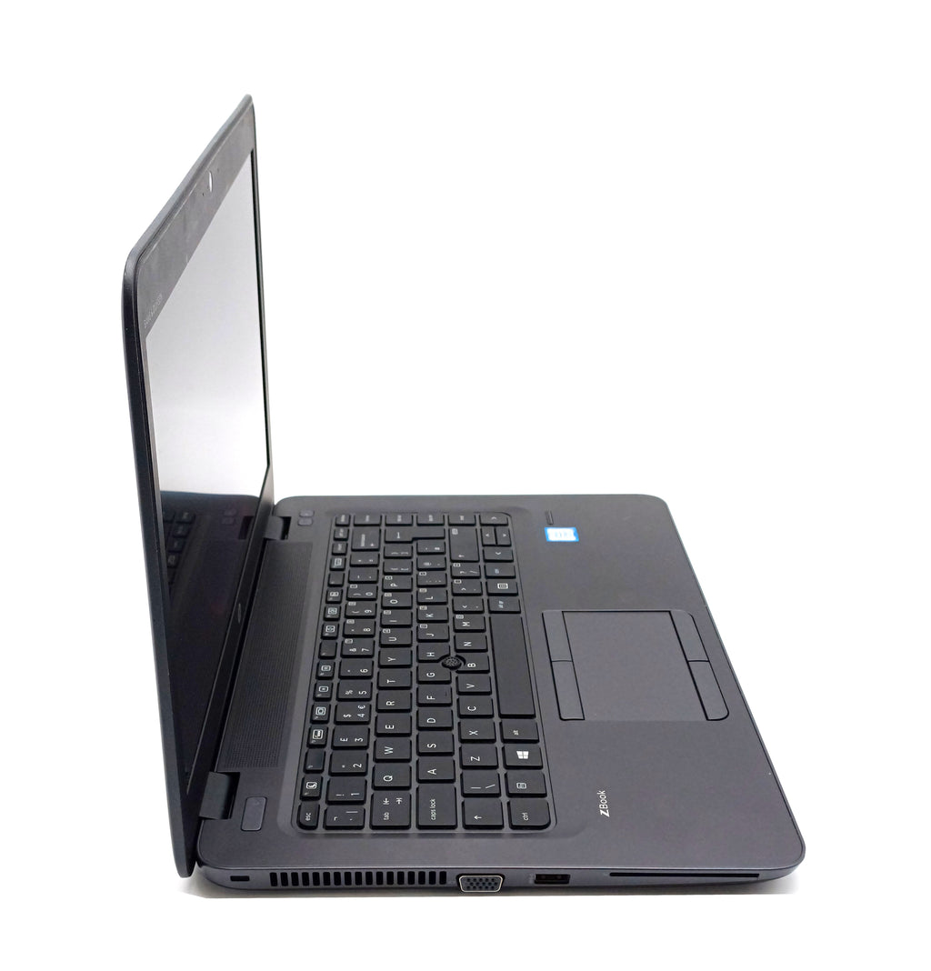 HP ZBook 14U G4 Laptop, 14" i7 7th Gen, 8GB, 256GB, Windows 10 (Grade C)