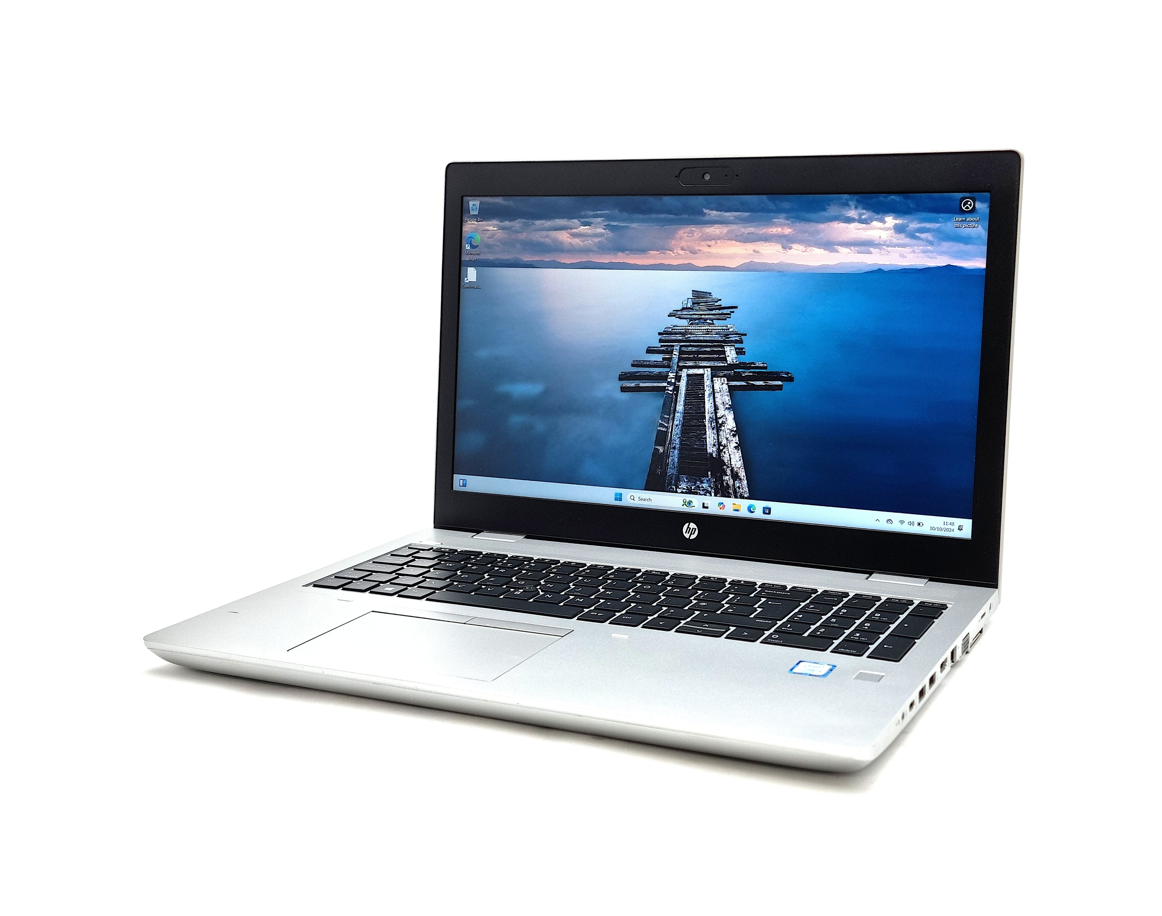 HP ProBook 650 G5 Laptop, 15.6" i5 8th Gen, 8GB RAM, 256GB SSD, Win 11 (Grade C)