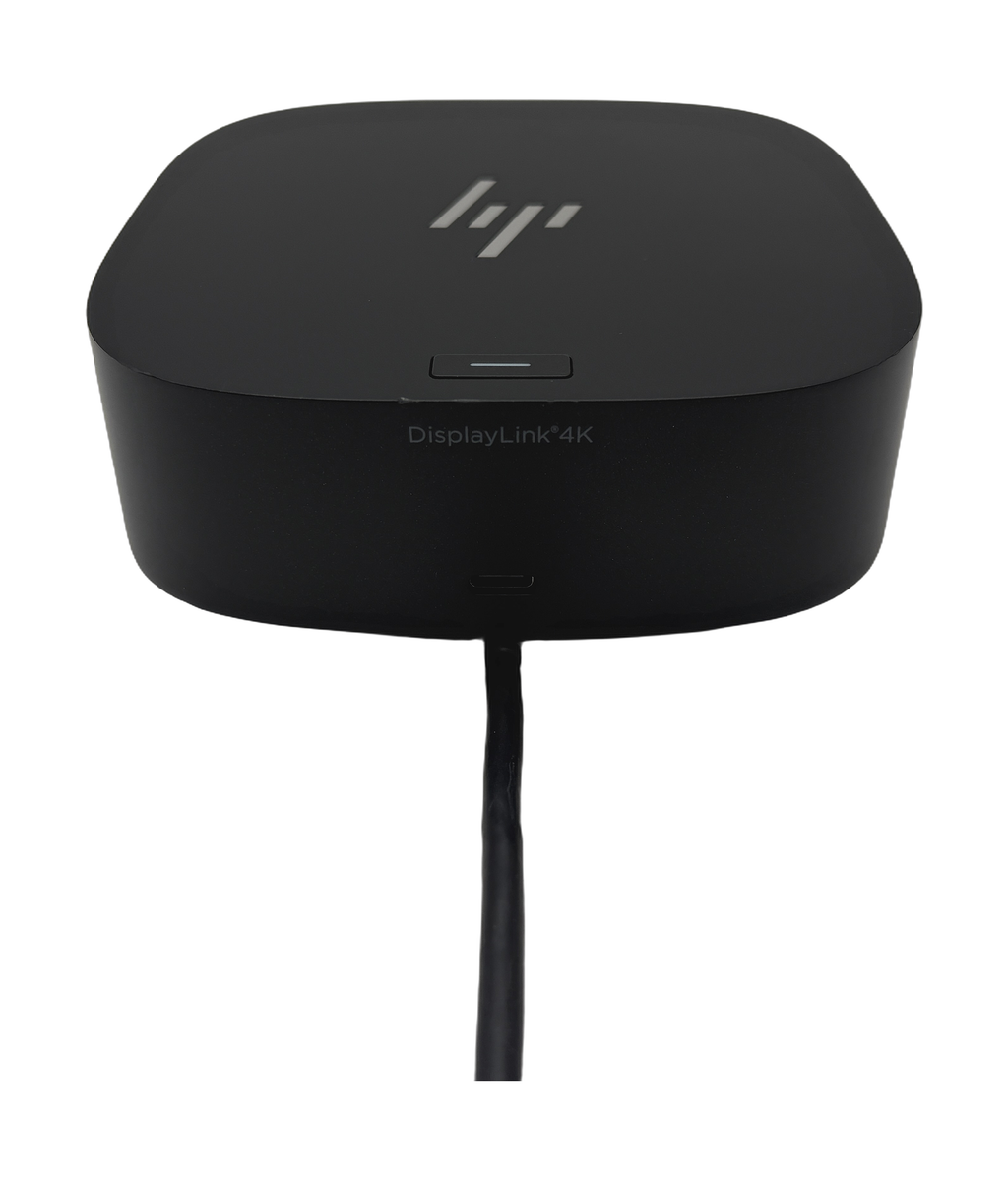 HP USB-C G2, Laptop Docking Station, DisplayLink 4K, DisplayPort, HDMI, With PSU