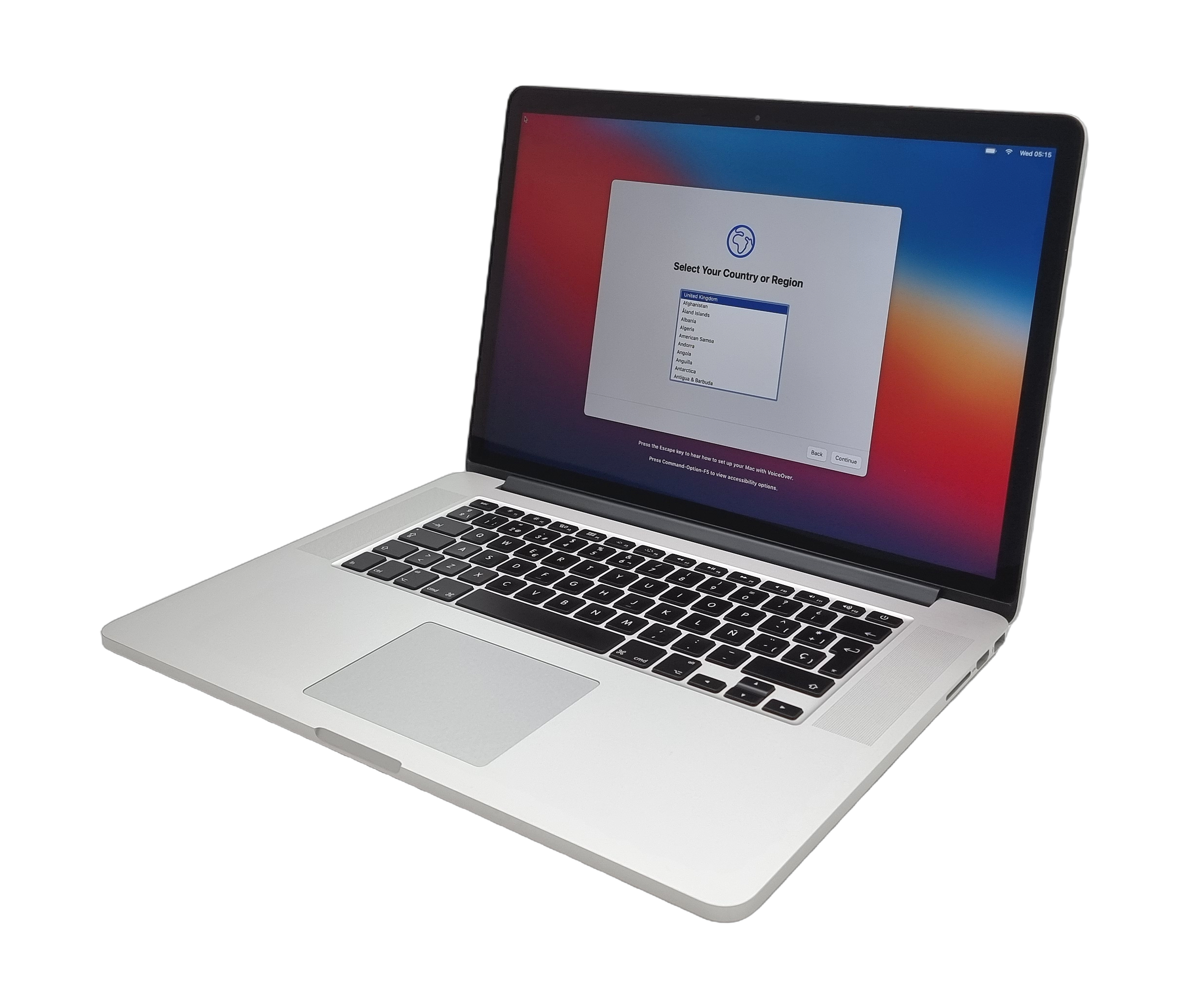 Apple MacBook Pro 2014 Laptop 15" Core i7 4th Gen 16GB RAM 256GB SSD, Spanish KB