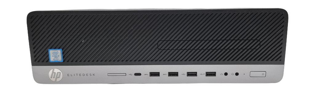 HP EliteDesk 800 G4 SFF PC, Core i7 8th Gen, 8GB RAM, 256GB SSD, Windows 11