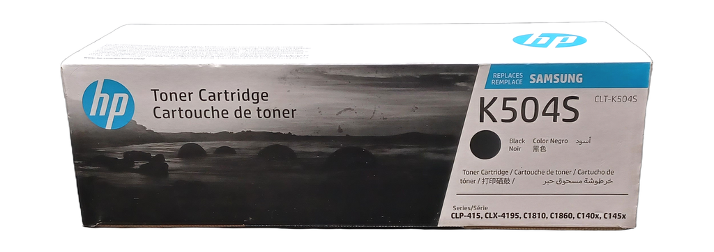 Genuine HP/Samsung CLT-K504S Black Laser Toner Cartridge K504S
