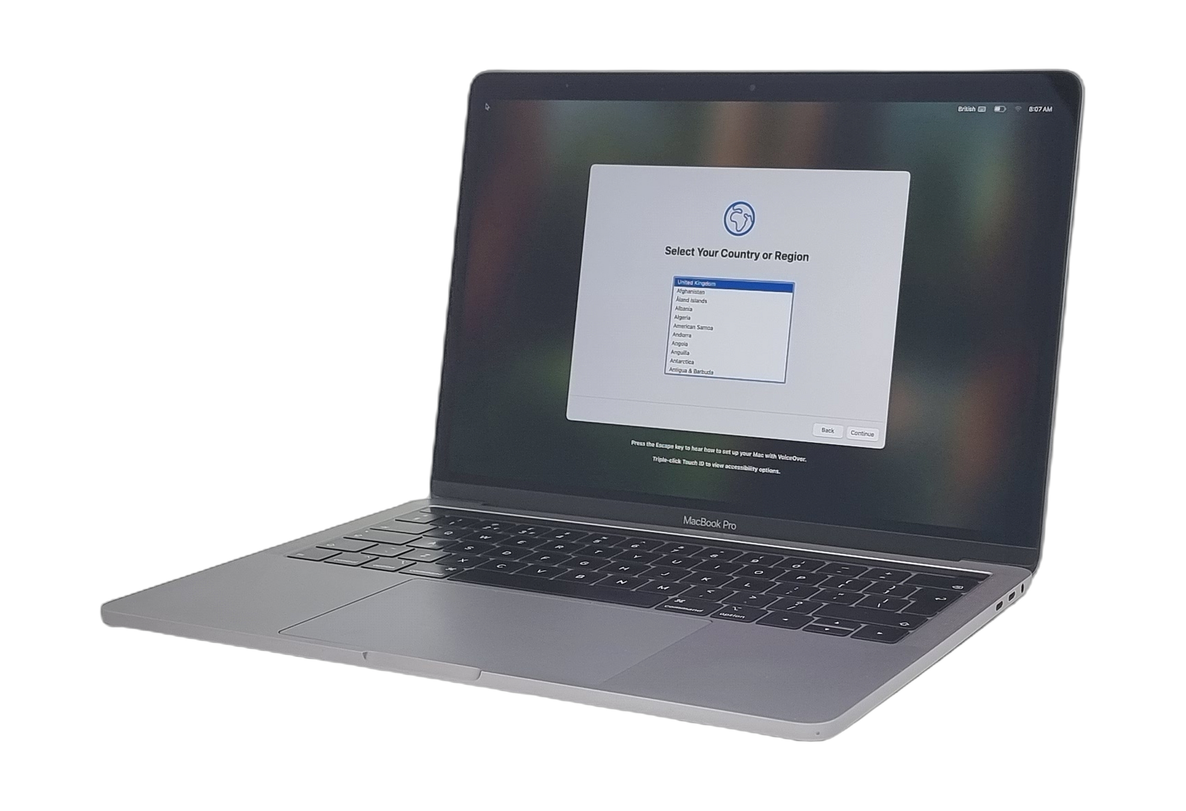 Apple MacBook Pro 2019 Laptop, 13" Core i7 8th Gen, 16GB RAM, 512GB SSD, Sequoia
