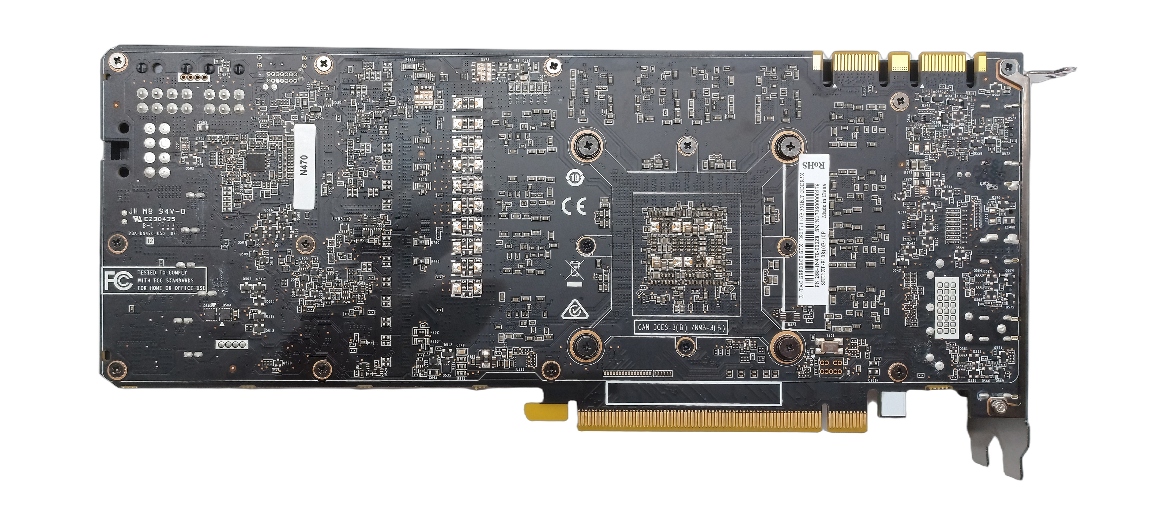 Zotac Nvidia GeForce GTX 1080 Ti 11GB GDDR5X PCIe Graphics Card 3xDP/HDMI