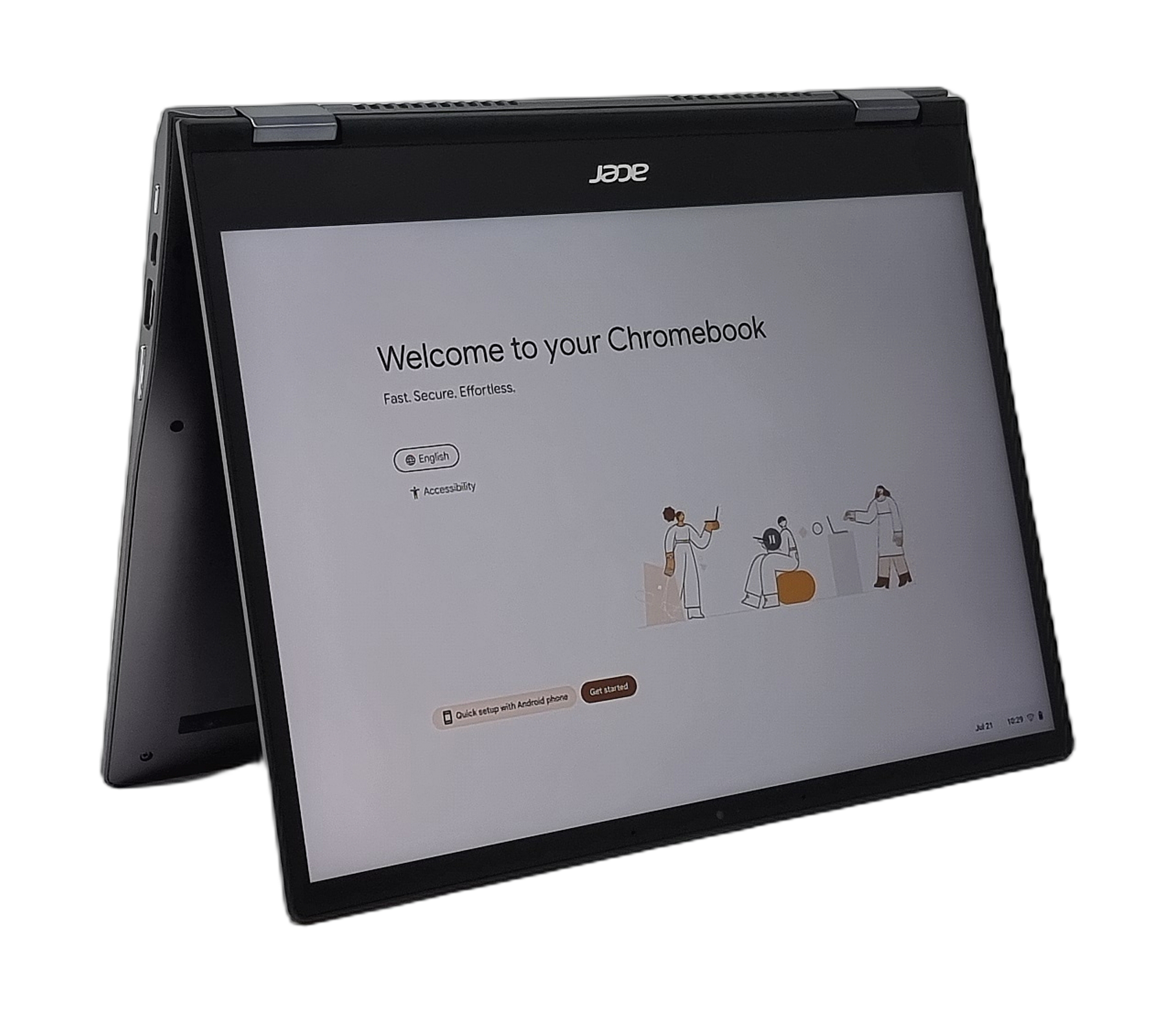 Acer Chromebook Spin 713 2-in-1 Laptop, 13" Core i5 10th Gen, 8GB RAM, 128GB SSD