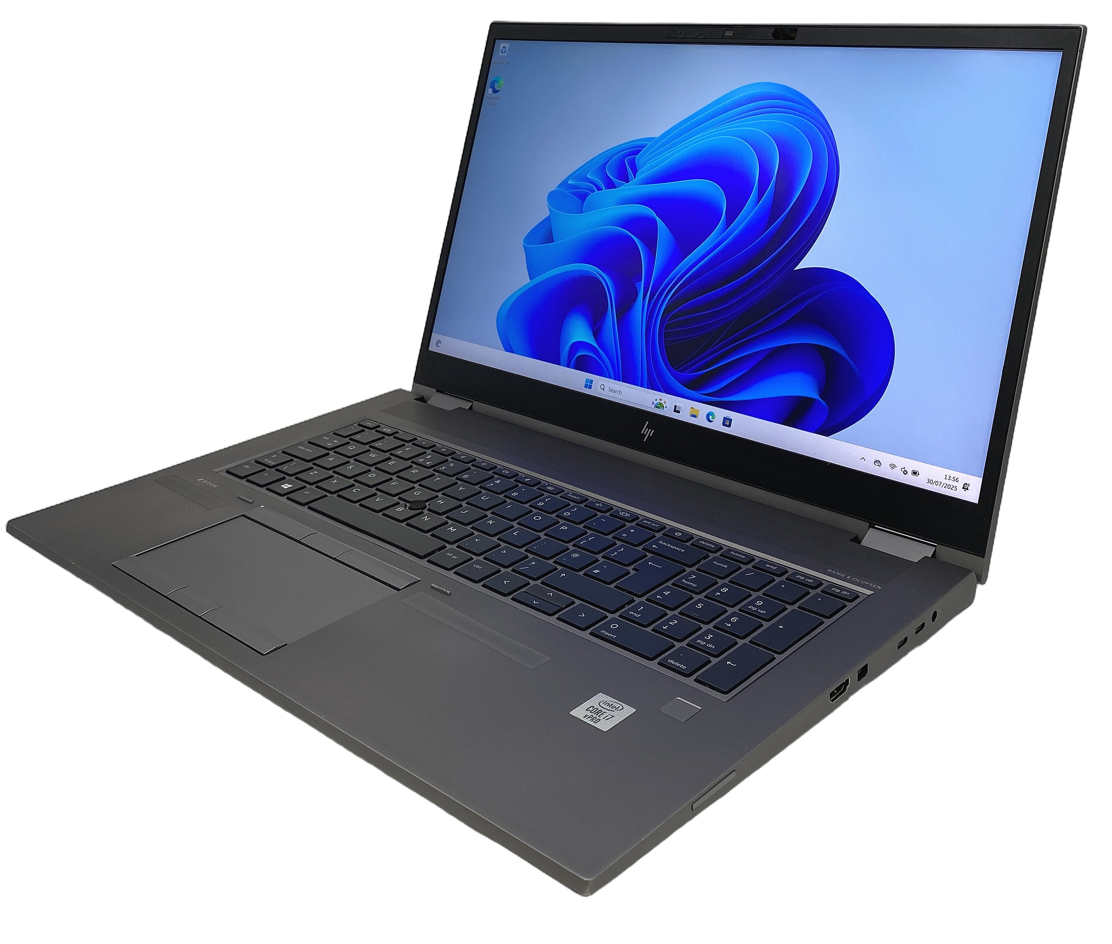HP ZBook Fury 17 Laptop, 17.3" 10th Gen Core i7, 32GB RAM, 1TB SSD, Windows 11 (Grade C)