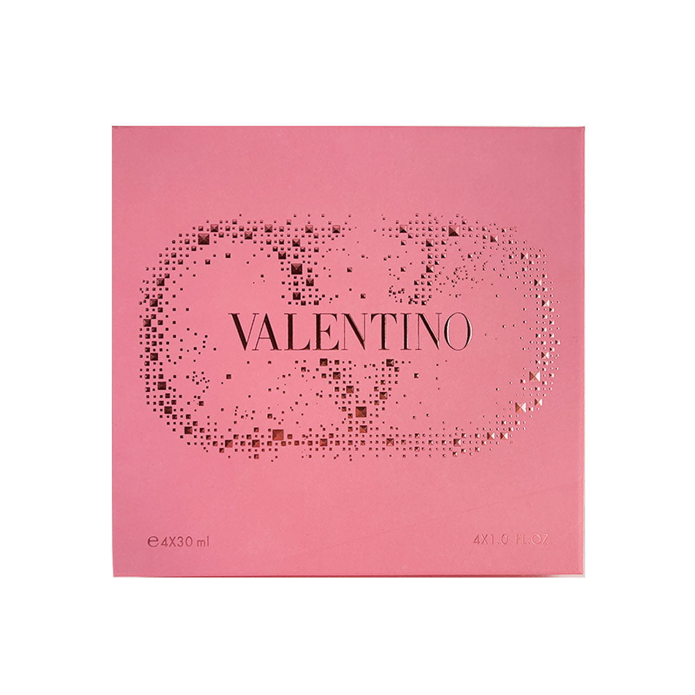 Valentino Born in Roma 4x 30ml - Birthday, Valentine's Day, Anniversary, Holiday, Wedding Gift Set