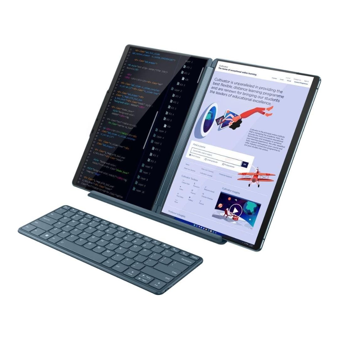 Lenovo Yoga Book 9 13IRU8 - 2x13.3 WQXGA+ Tch - i7-1355U - 16GB RAM - 1TB SSD - W/All Accessories