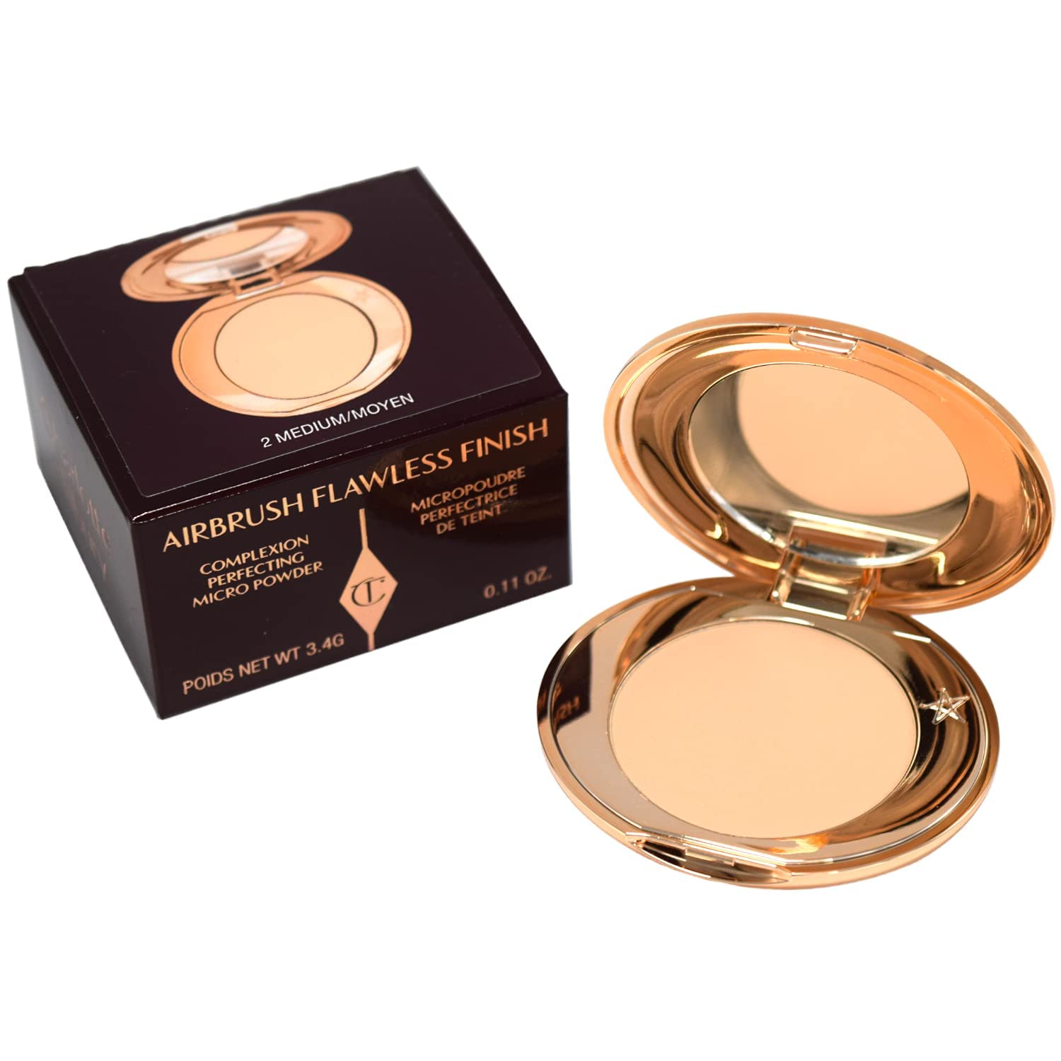 Charlotte Tilbury Medium Airbrush Flawless Powder 8g