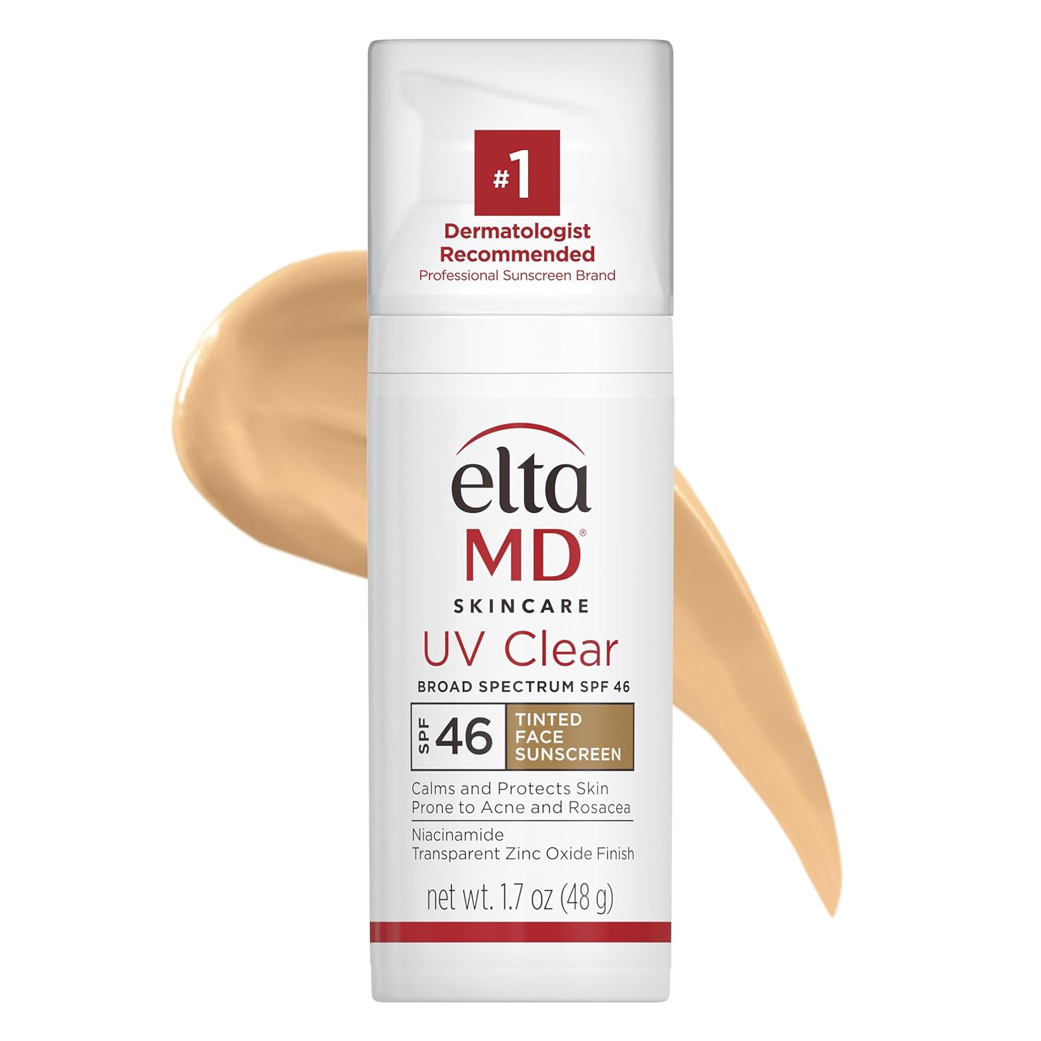 EltaMD UV Clear 1.7 OZ Tinted Broad-Spectrum SPF 46