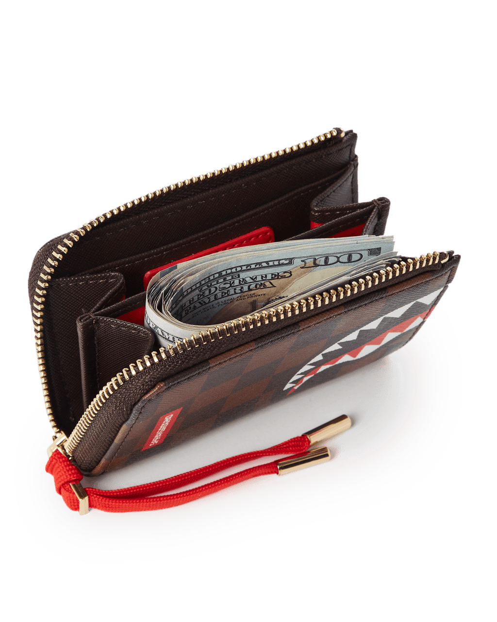 CHECKS IN CAMOFLAUGE WALLET