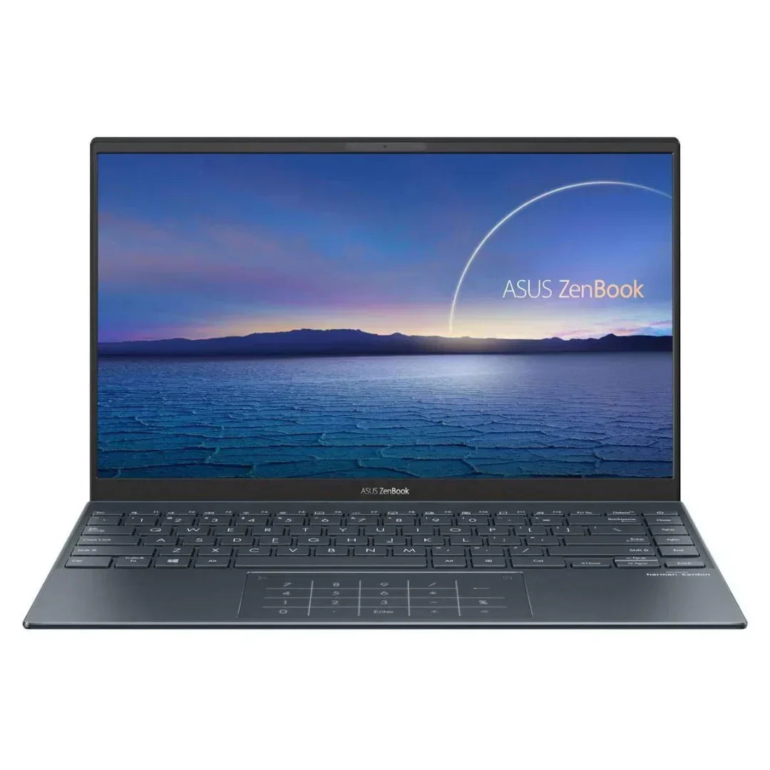 ASUS - ZenBook 14" Laptop - Intel Core i7 1165G7 - 8GB RAM - 512GB SSD - Pine Gray