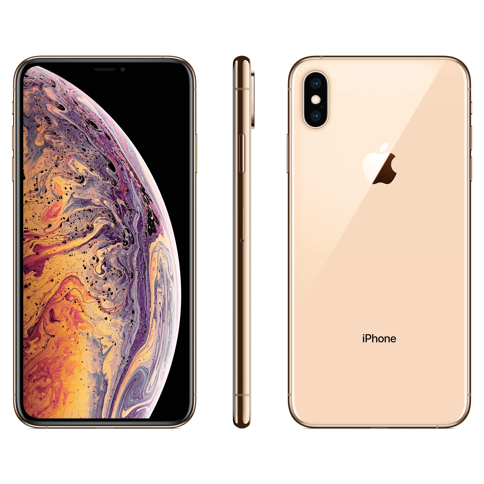 Unlocked- Apple iPhone XS, 64GB, Gold - MT962LL/A