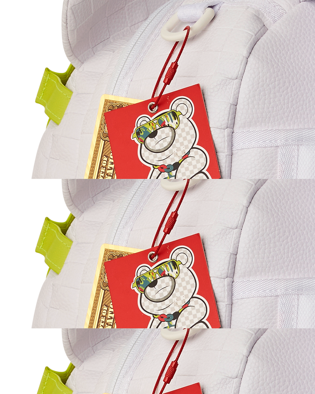 SHOW UP SHOW OUT MONEYBEAR TEDDYBEAR BACKPACK