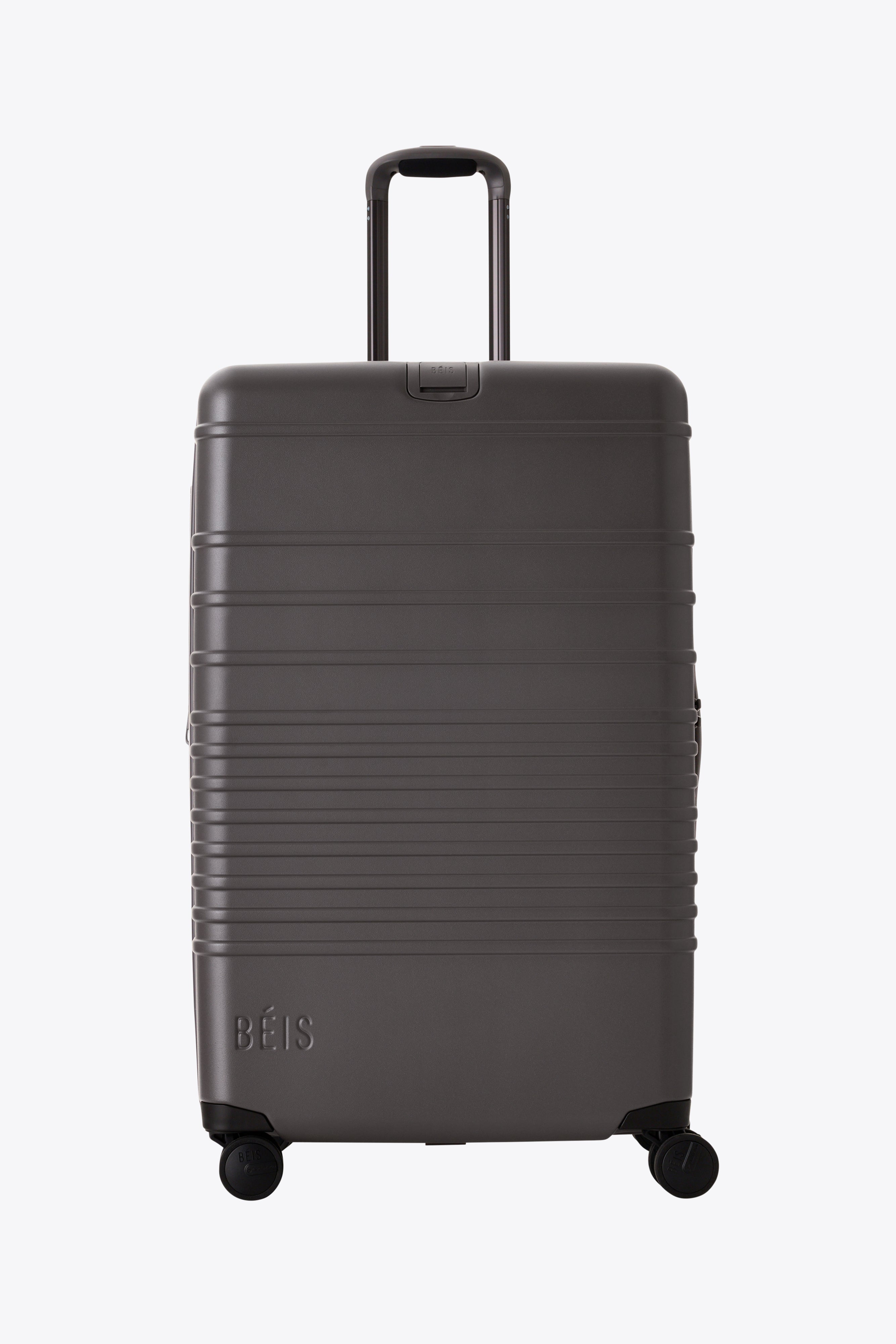 The Large Check-In Roller in Charcoal