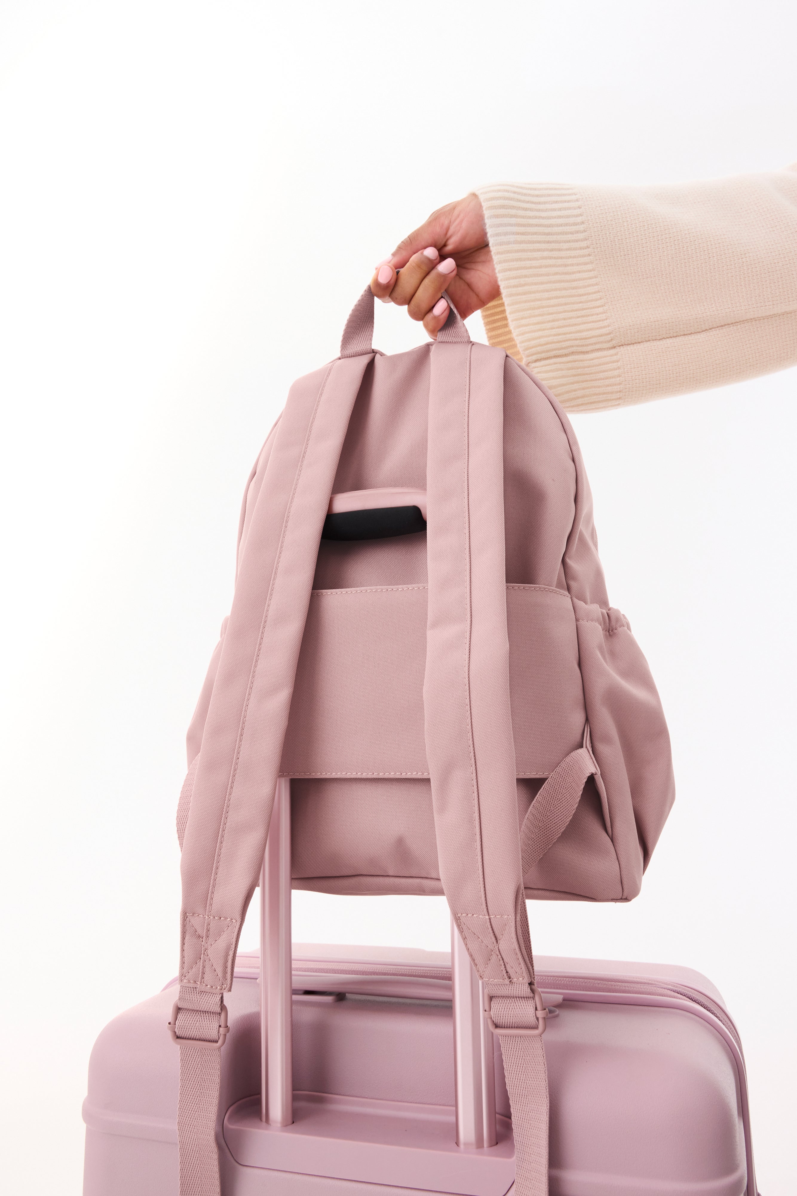 The B??ISics Backpack in Atlas Pink