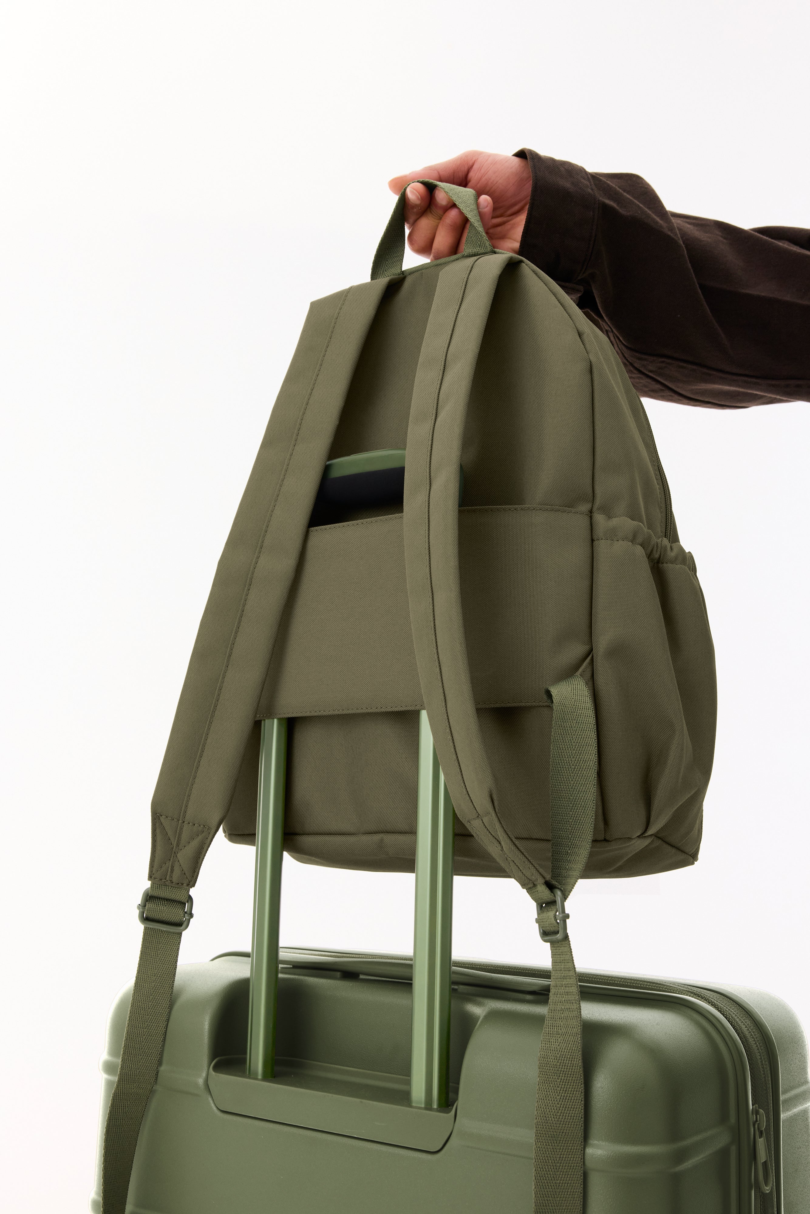 The B??ISics Backpack in Olive
