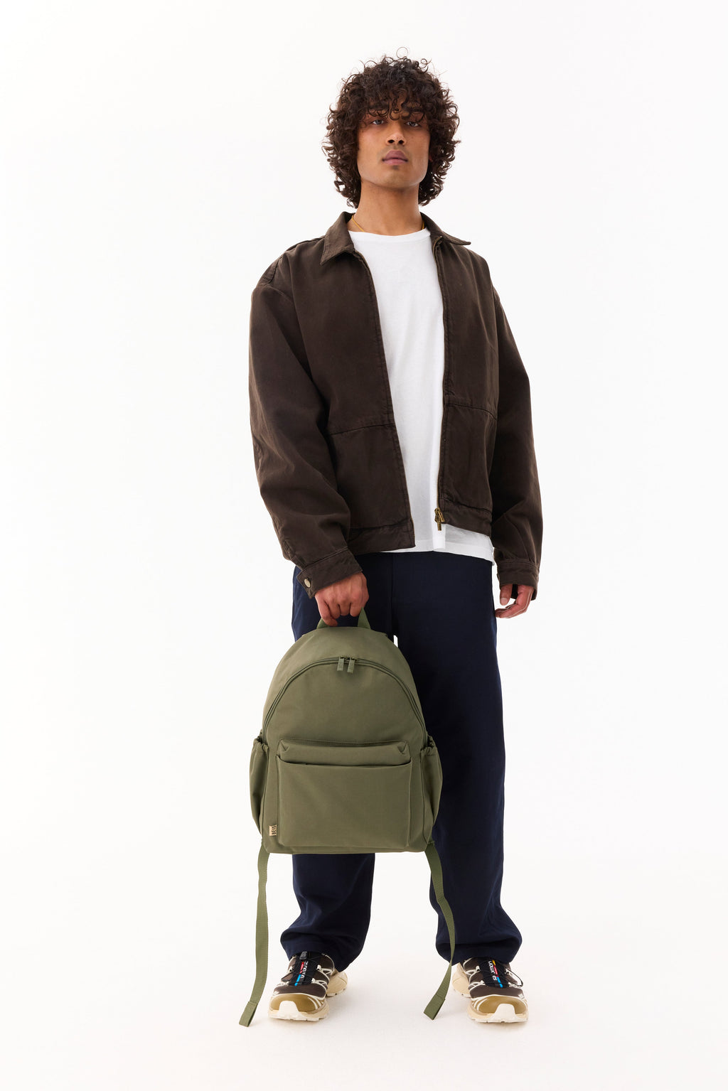 The B??ISics Backpack in Olive