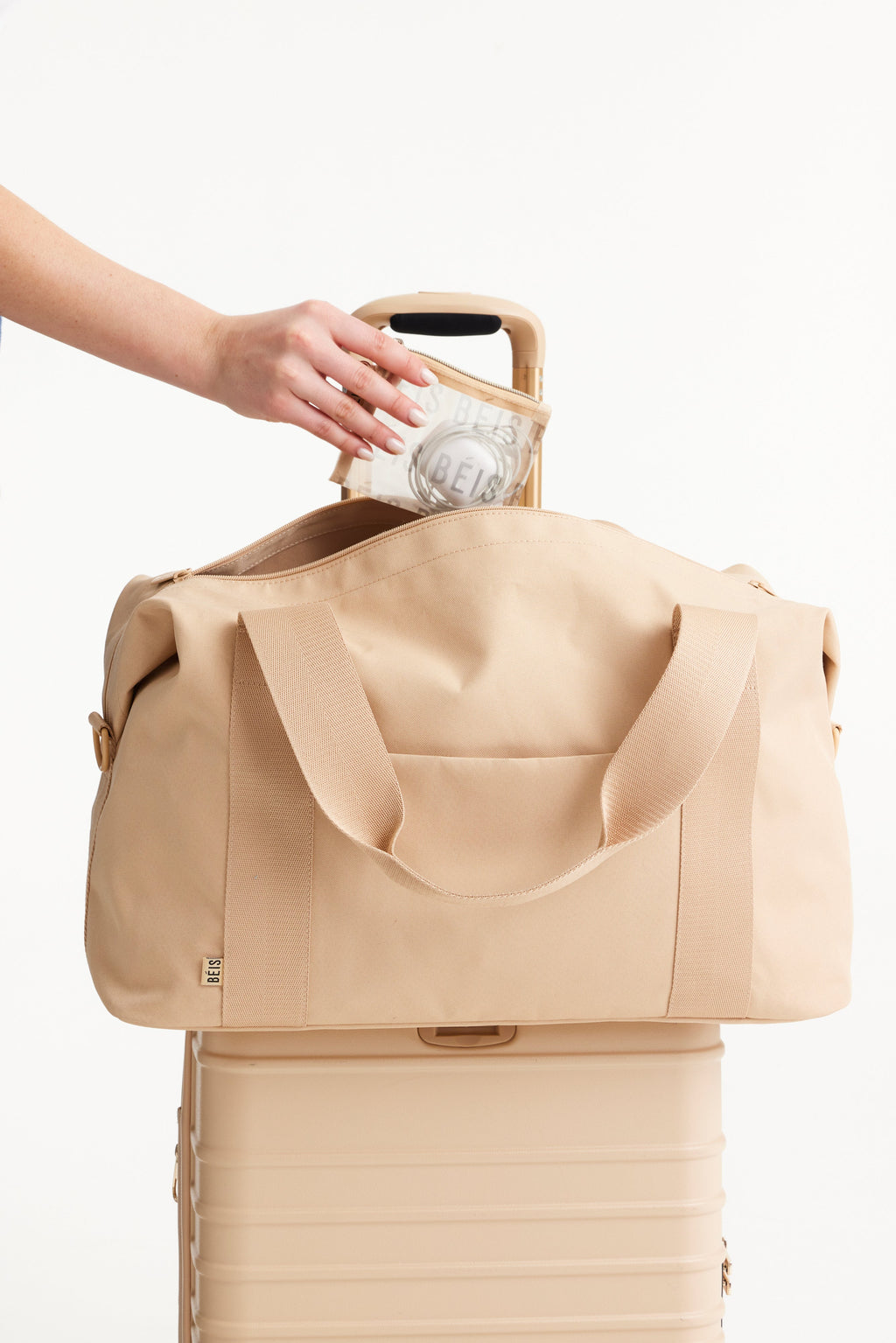 The B??ISics Duffle in Beige