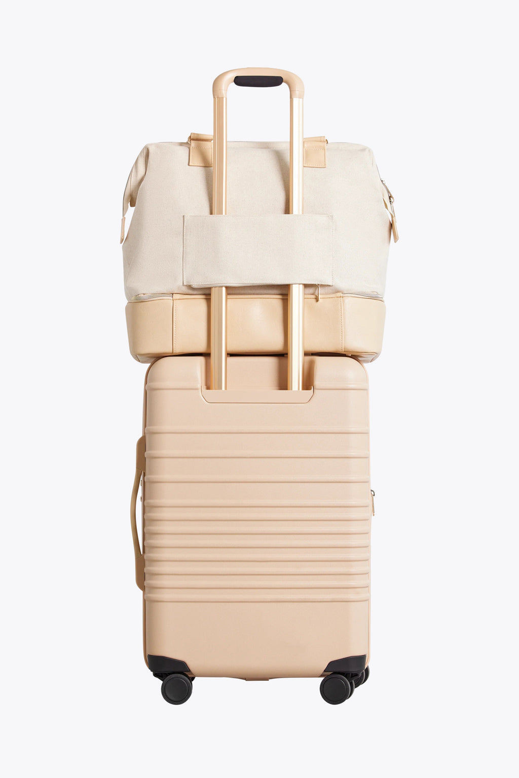 The Mini Weekender in Beige