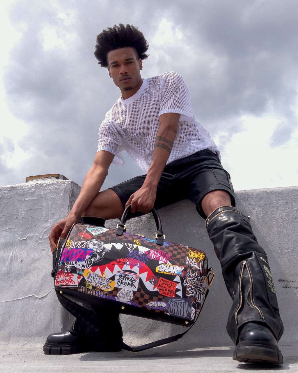 SHARKS IN PARIS THE RIZZ DUFFLE