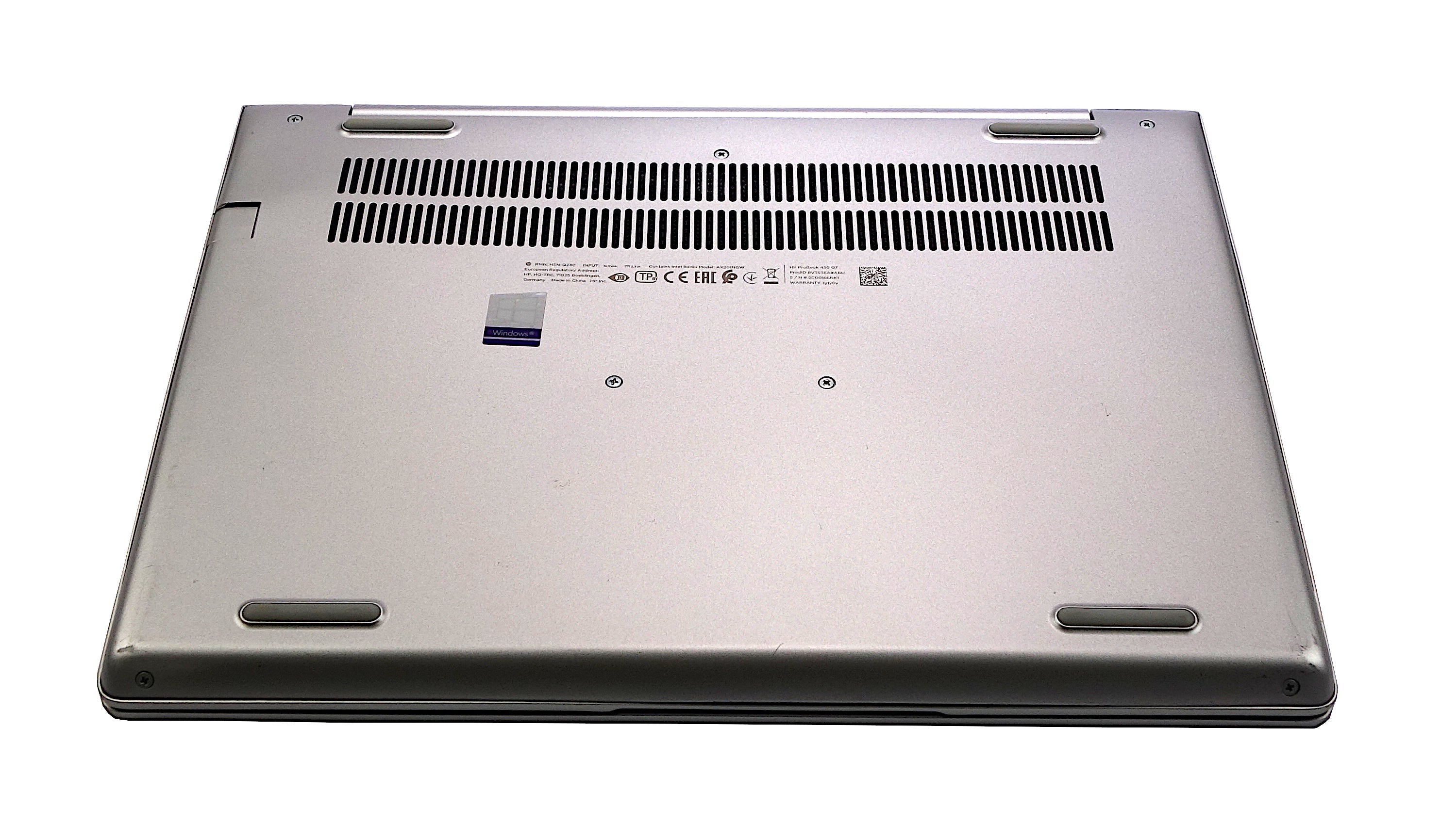 HP ProBook 430 G7 Laptop, 13.3" Core i5 10th Gen, 8GB RAM, 256GB SSD (Grade C)