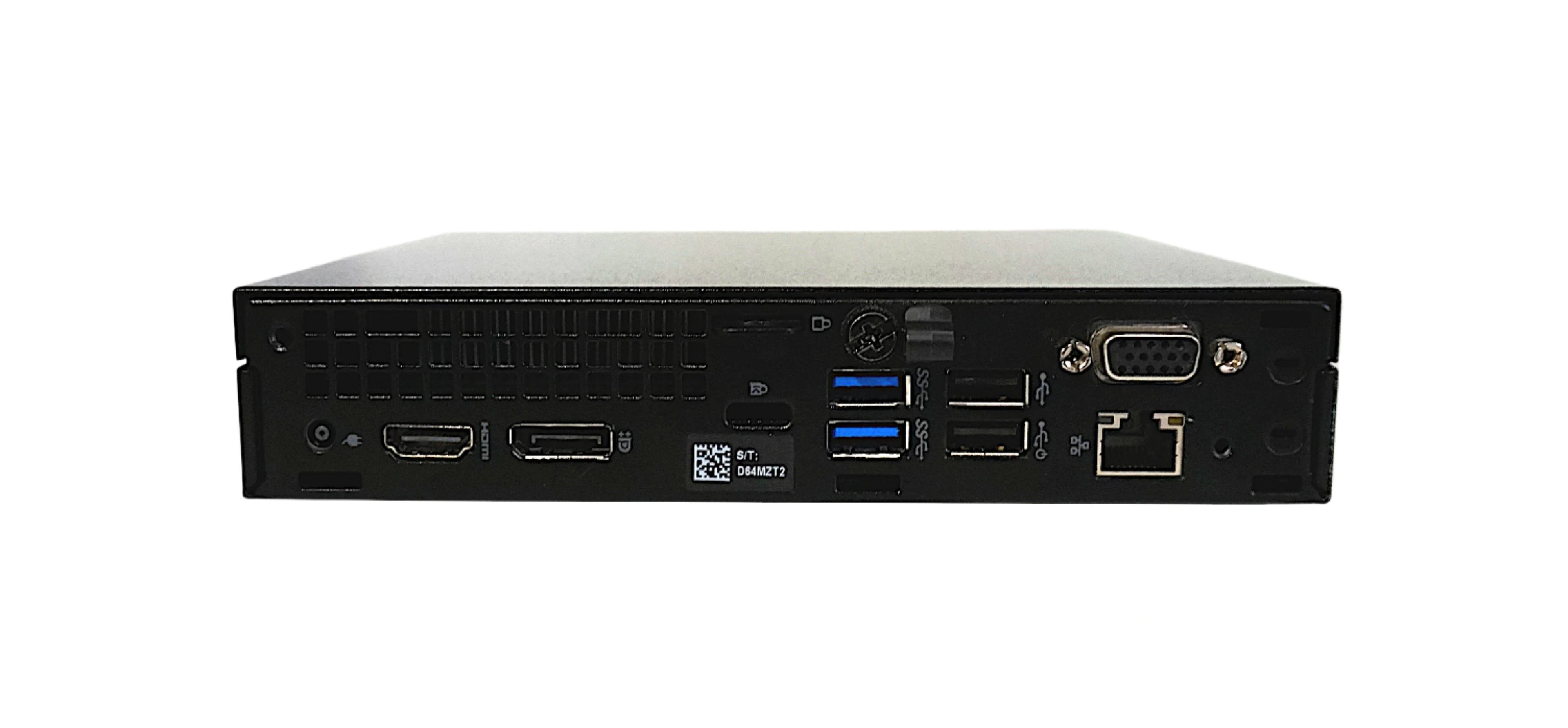 Dell Optiplex 3060 Micro PC, Pentium Gold, 8GB RAM, 256GB SSD, Windows 11