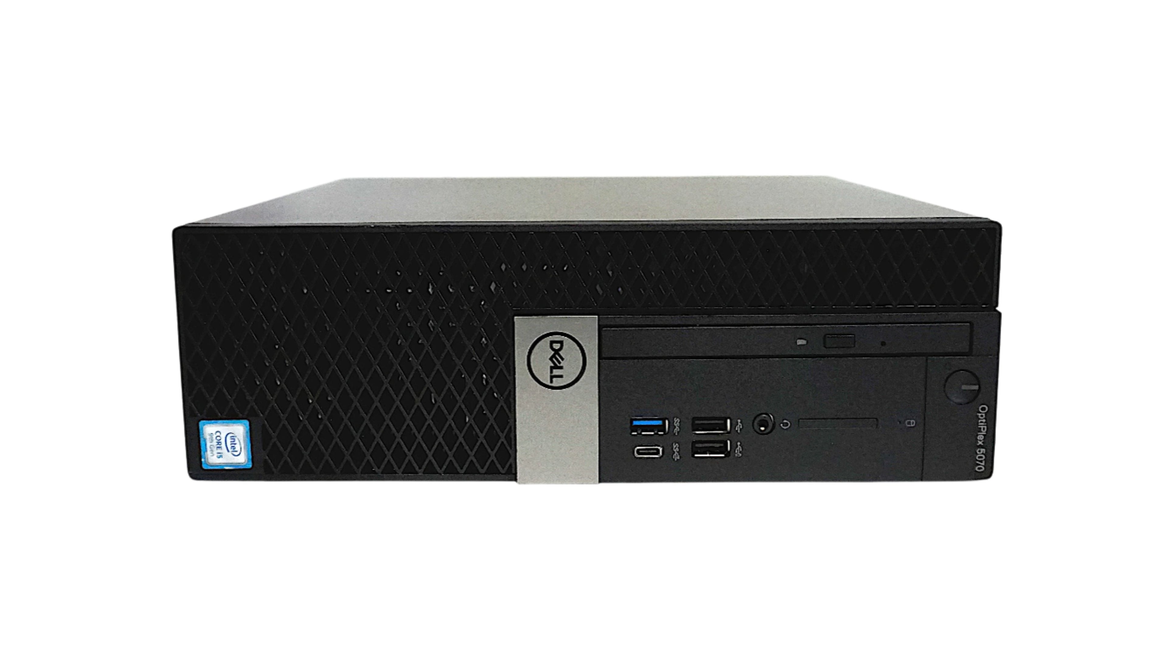 Dell OptiPlex 5070 SFF PC, Core i5 9th Gen, 8GB RAM, 256GB SSD, Windows 11 (Grade C)