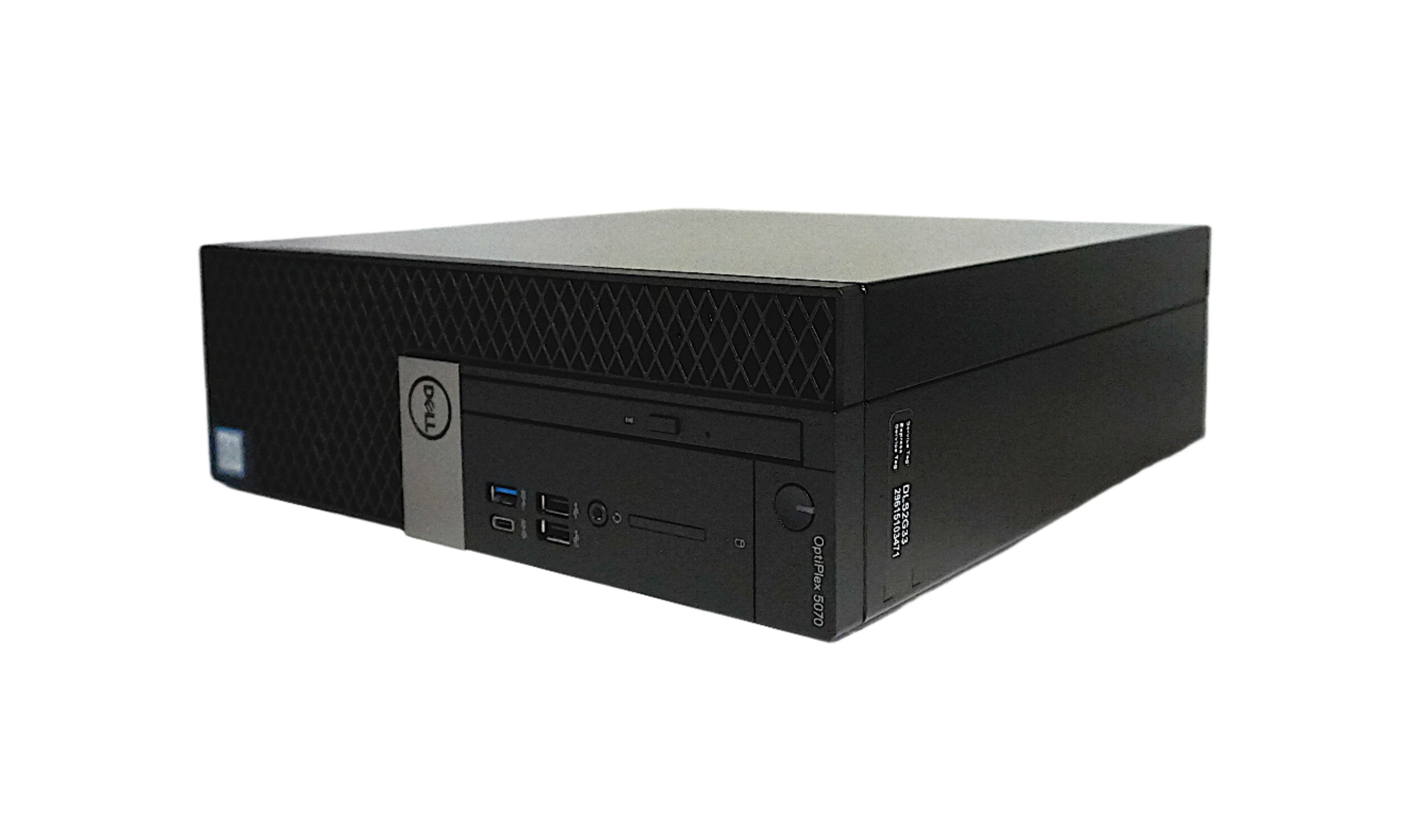 Dell OptiPlex 5070 SFF PC, Core i5 9th Gen, 8GB RAM, 256GB SSD, Windows 11 (Grade C)