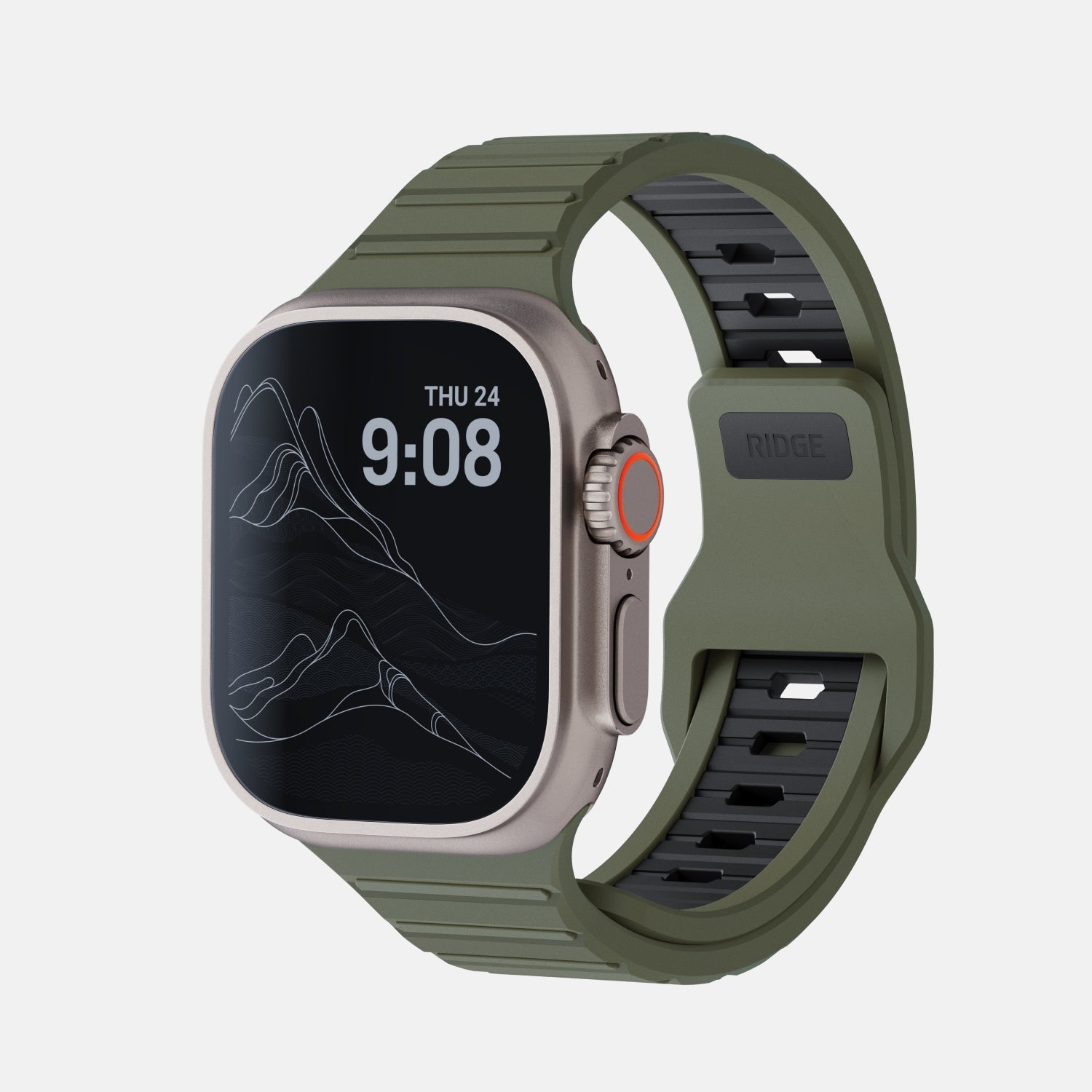 Everyday Watch Strap - Ultra/46mm - Matte Olive