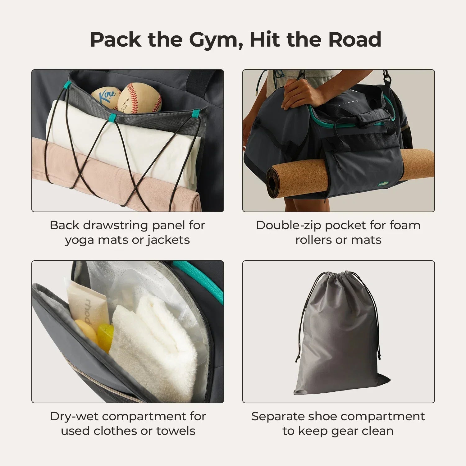 Focus Duffle Backpack