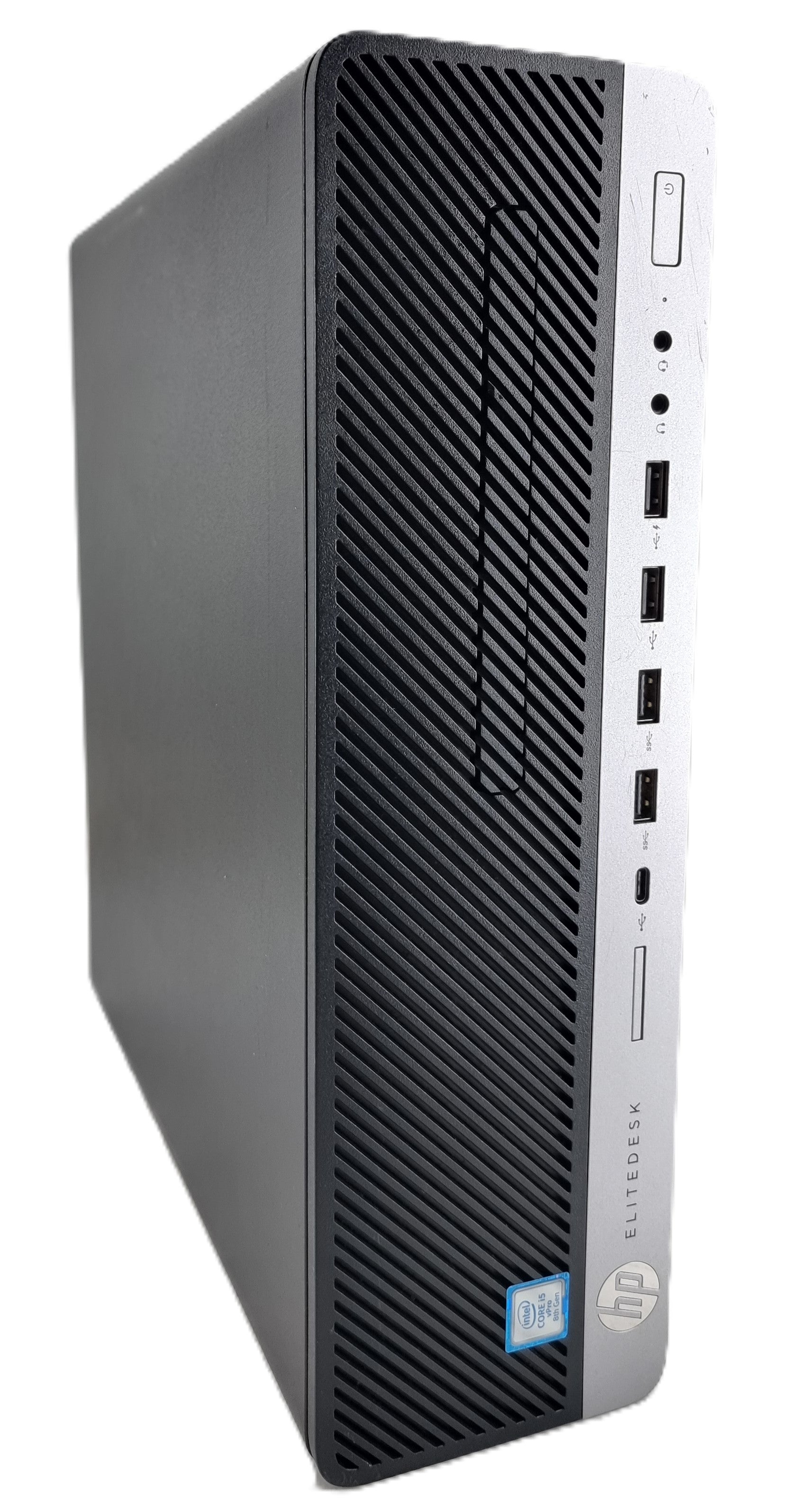 HP EliteDesk 800 G4 Desktop PC, Core i5 8th Gen, 8GB RAM, 256GB SSD, Win 11