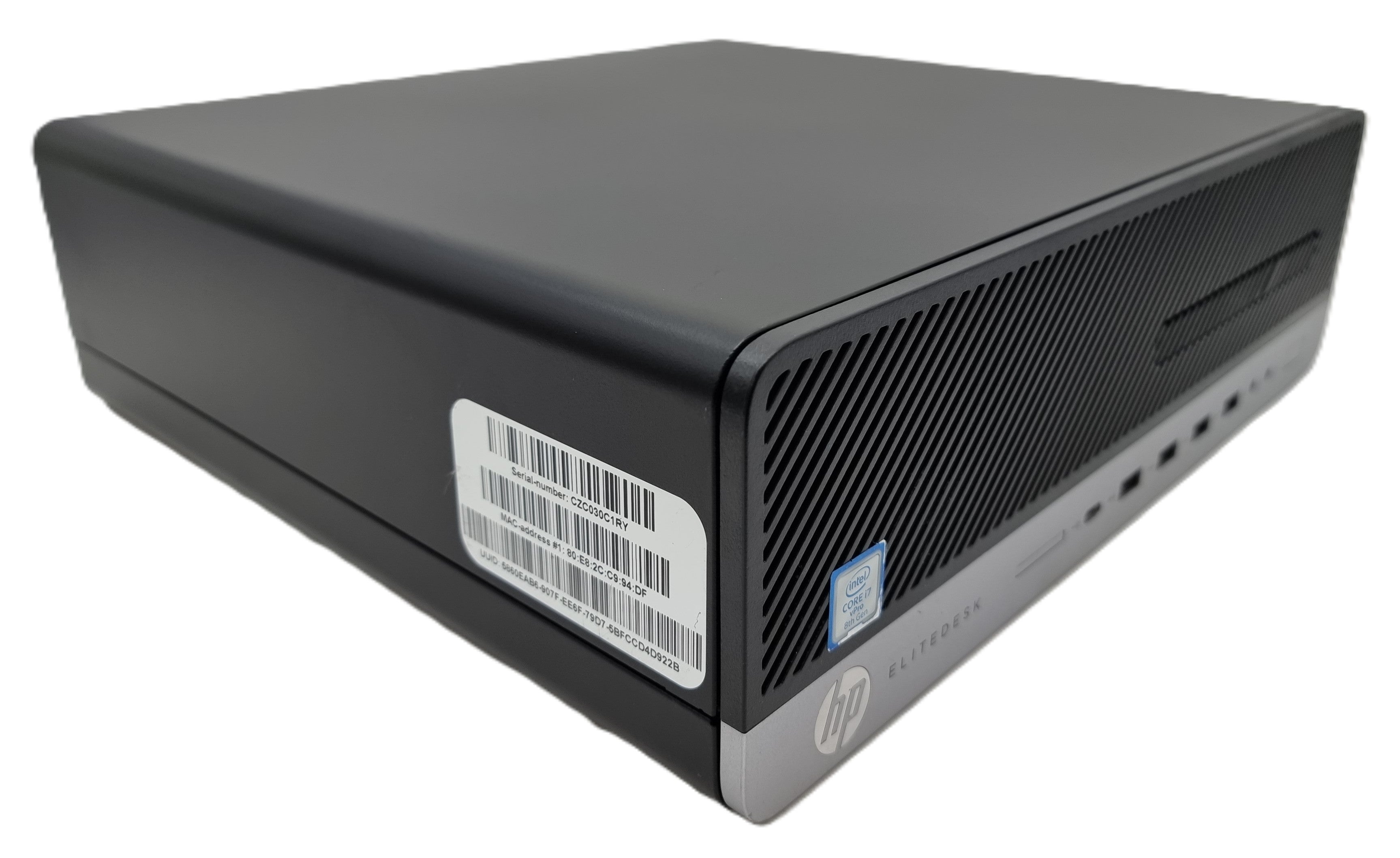 HP EliteDesk 800 G5 SFF PC, Core i5 8th Gen, 8GB RAM, 256GB SSD, Windows 11