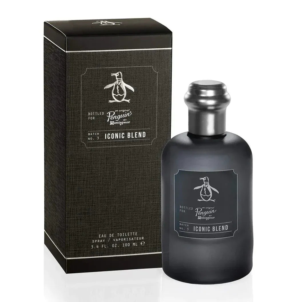 Original Penguin Iconic Blend Men’s Perfume/Cologne For Men Eau de Toilette 3.4 oz Edt