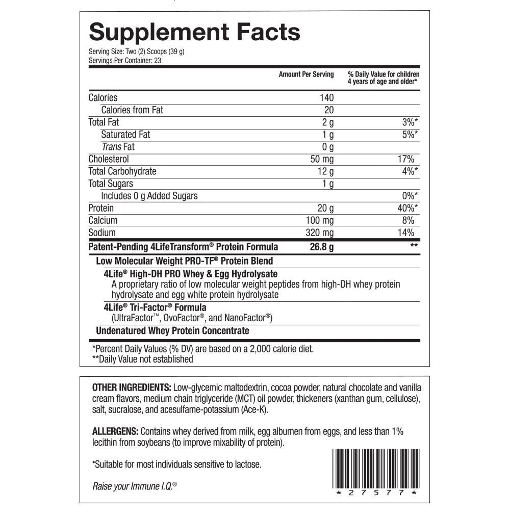 4LifeTransform PRO-TF® Chocolate