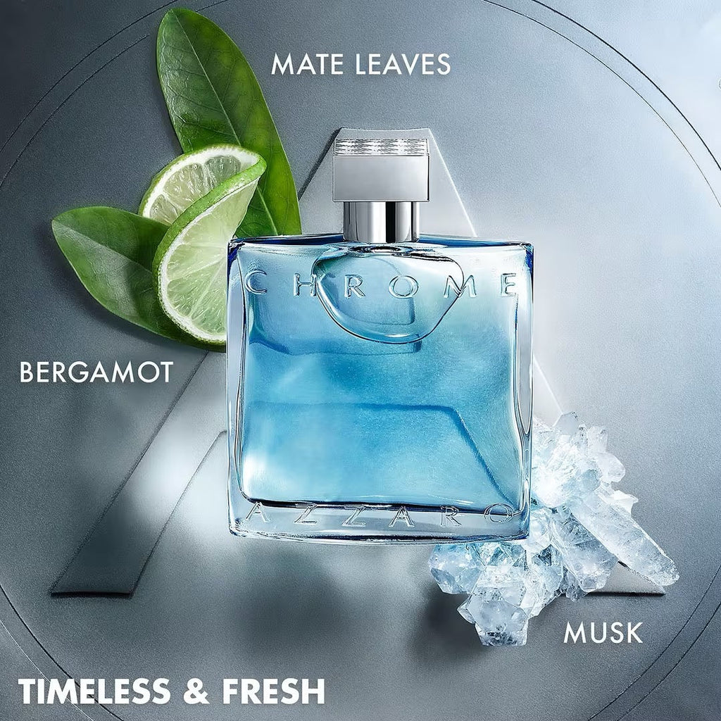 Azzaro   Chrome Eau de Toilette 3.4 oz