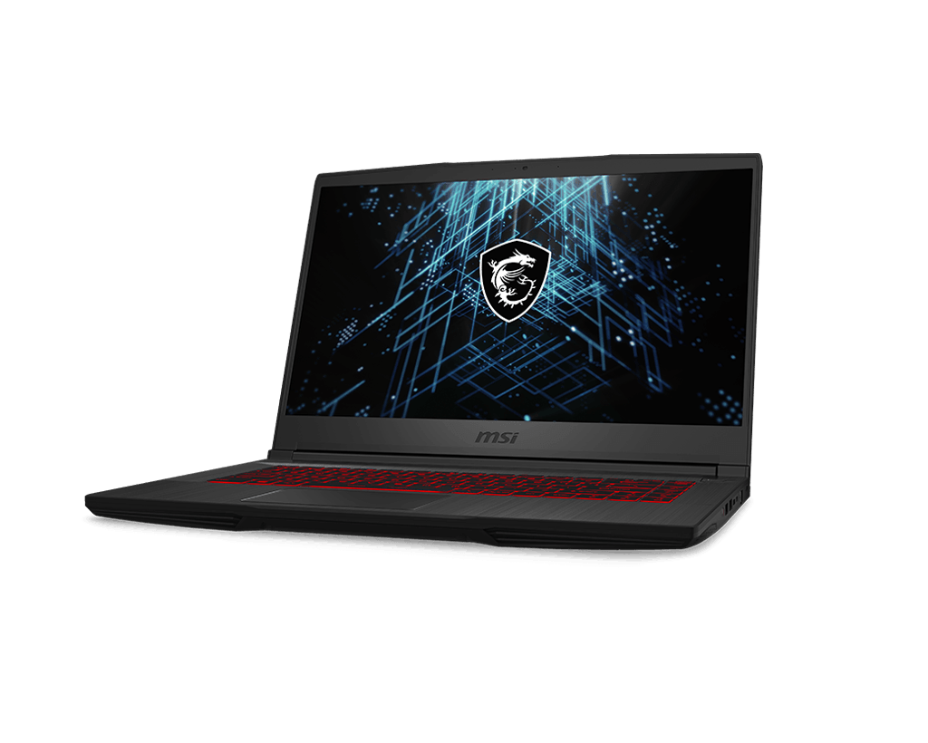 MSI GF63 Thin 15.6, i5-11400H, NVIDIA GeForce RTX 3050, 8GB Memory, 512GB NVMe SSD, Black