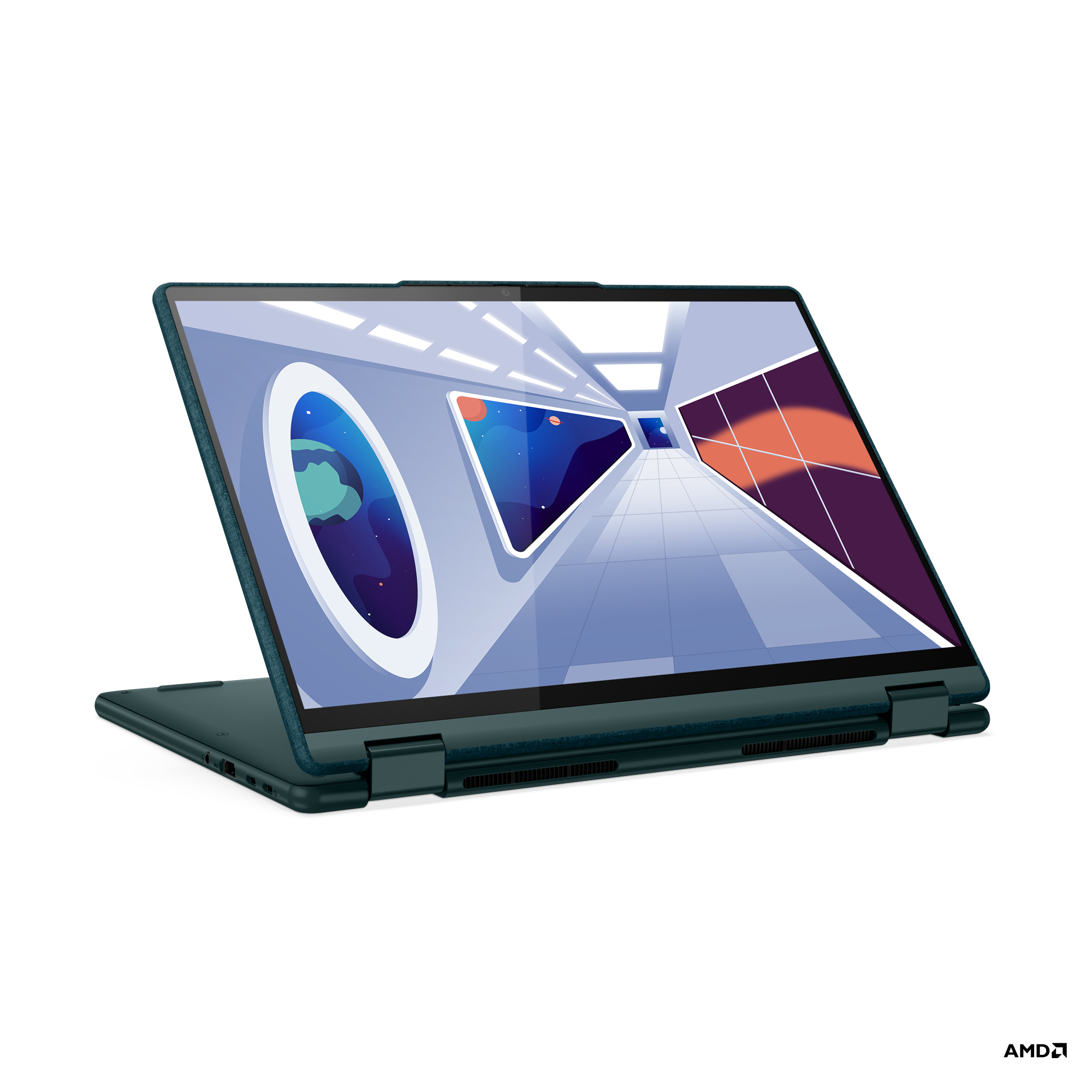 Lenovo Yoga 6 13ABR8 ? 13.3" FHD+ Touch 2-in-1 ? AMD Ryzen 5 7530U ? 8GB RAM ? 512GB SSD ? Dark Teal