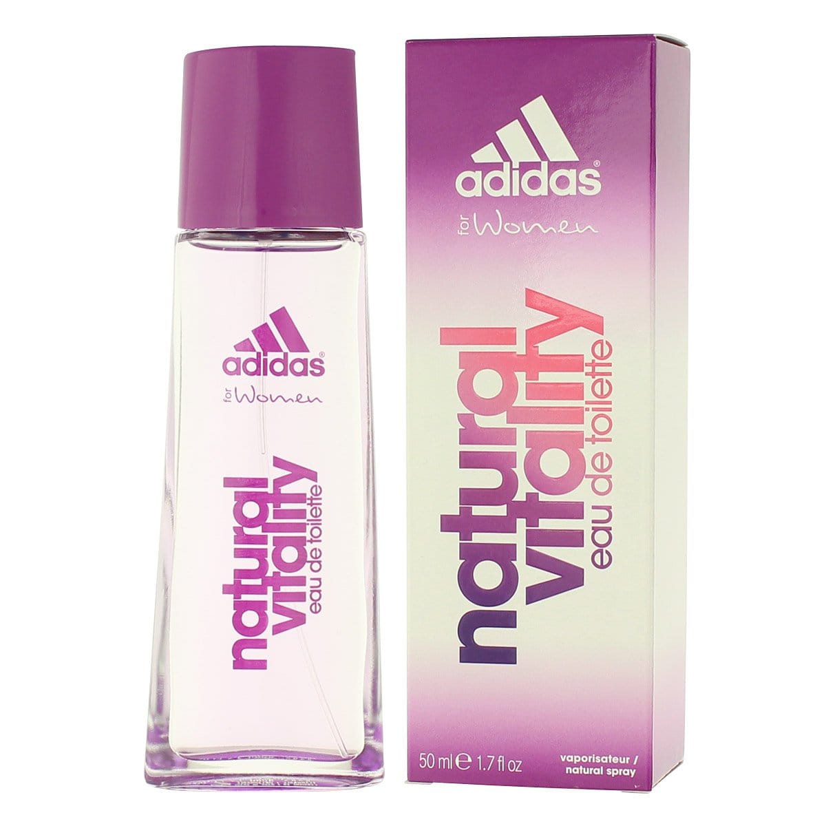 Adidas Natural Vitality Women’s Perfume/Cologne For Women Eau de Toilette 1.7 oz Edt