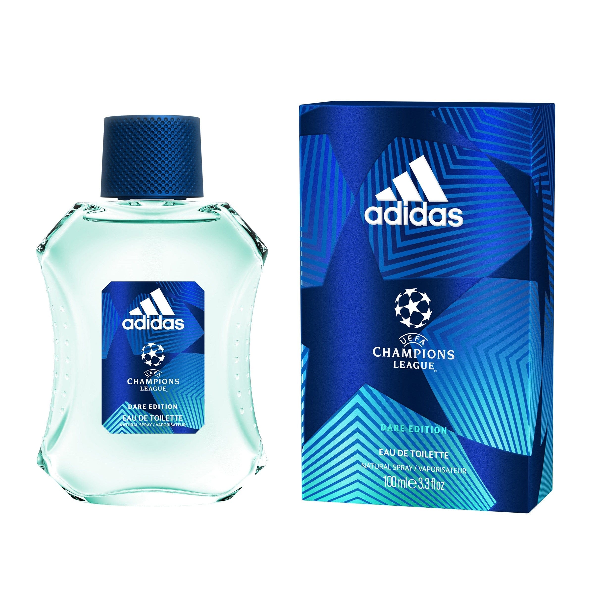 Adidas Uefa Champions League Dare Edition Perfume/Cologne For Men Eau de Toilette Spray 3.4 Oz Edt