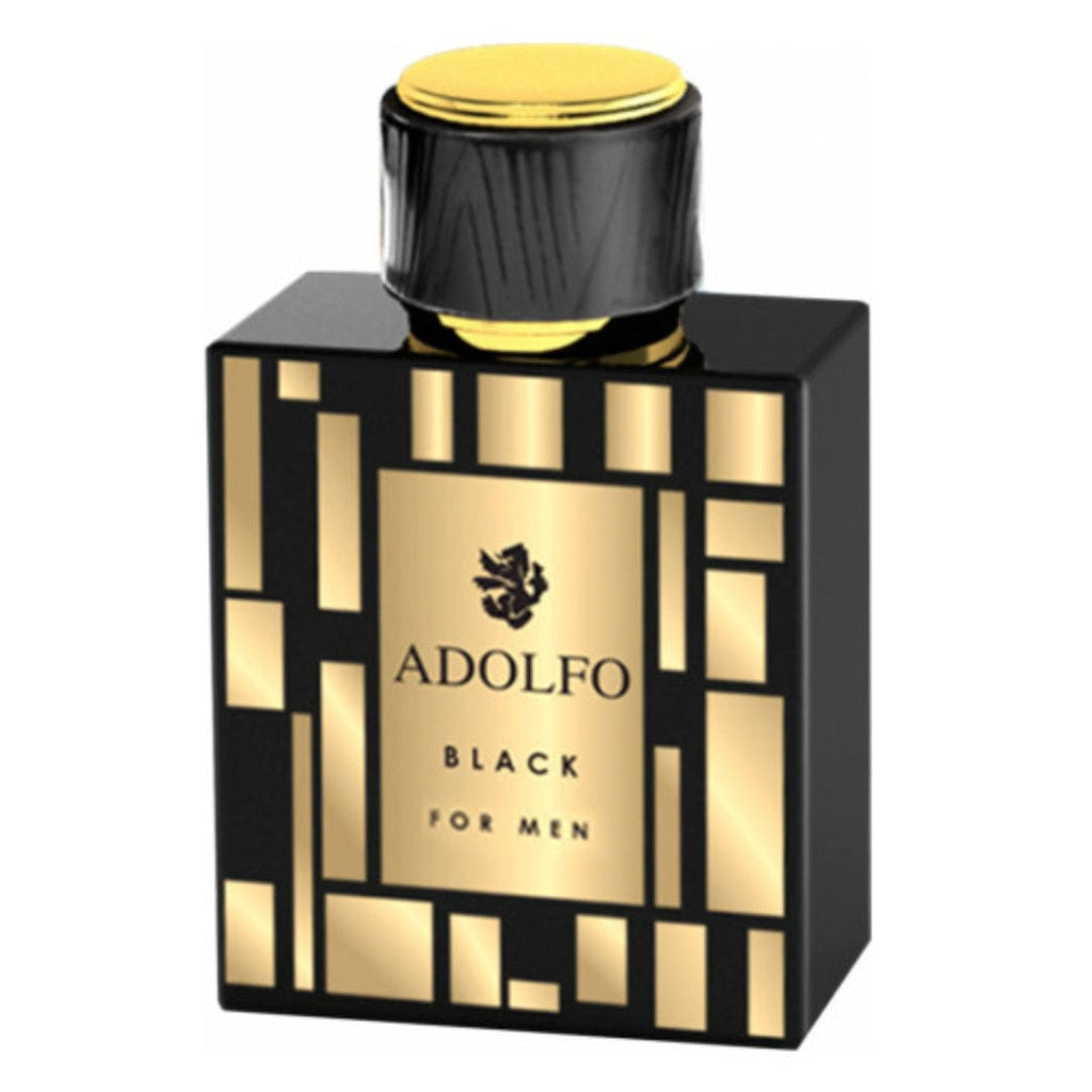 Adolfo Adolfo Black For Men Men’s Perfume/Cologne For Men Eau de Toilette 3.4 Oz Edt