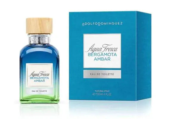 Adolfo Dominguez Agua Fresca Bergamota Ambar For Women/Cologne For Women Eau de Toilette 4.0 Oz Edt