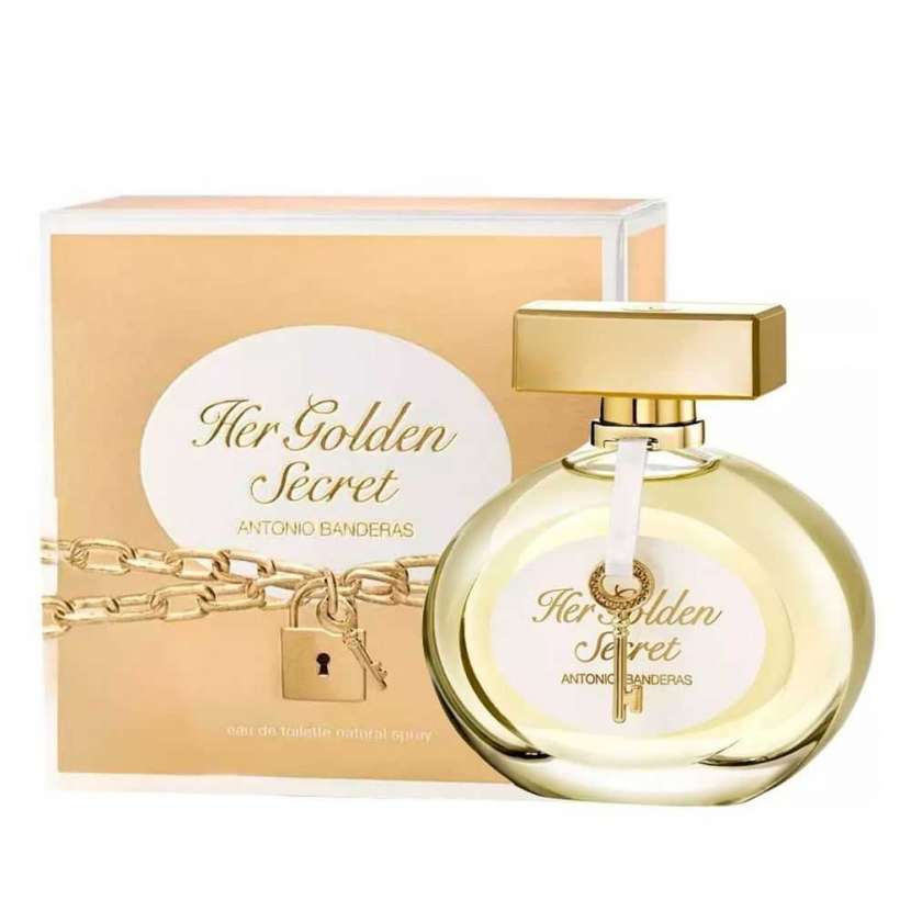 Antonio Banderas Her Golden Secret Women’s Perfume/Cologne For Women Eau de Toilette 2.7 oz Edt