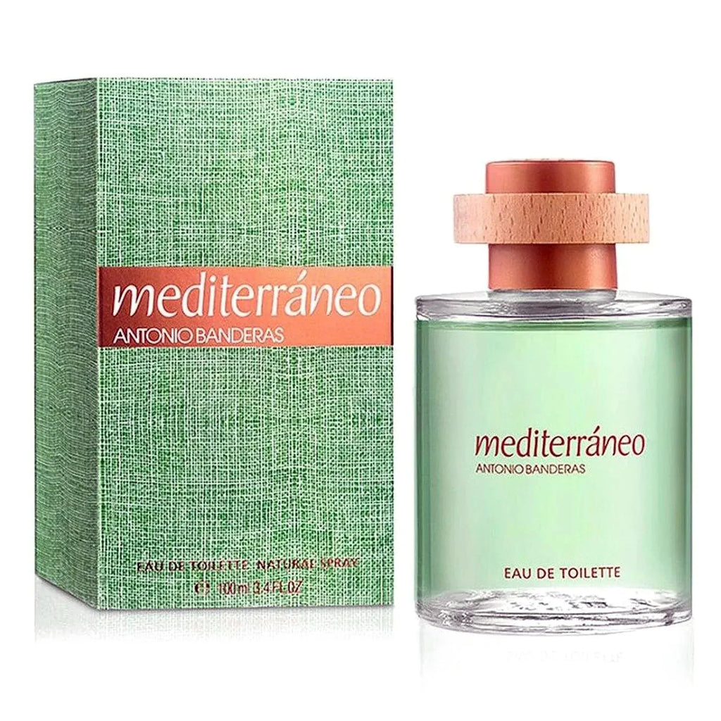 Antonio Banderas Mediterraneo Men’s Perfume/Cologne For Men Eau de Toilette 3.4 oz / 6.7 oz Edt