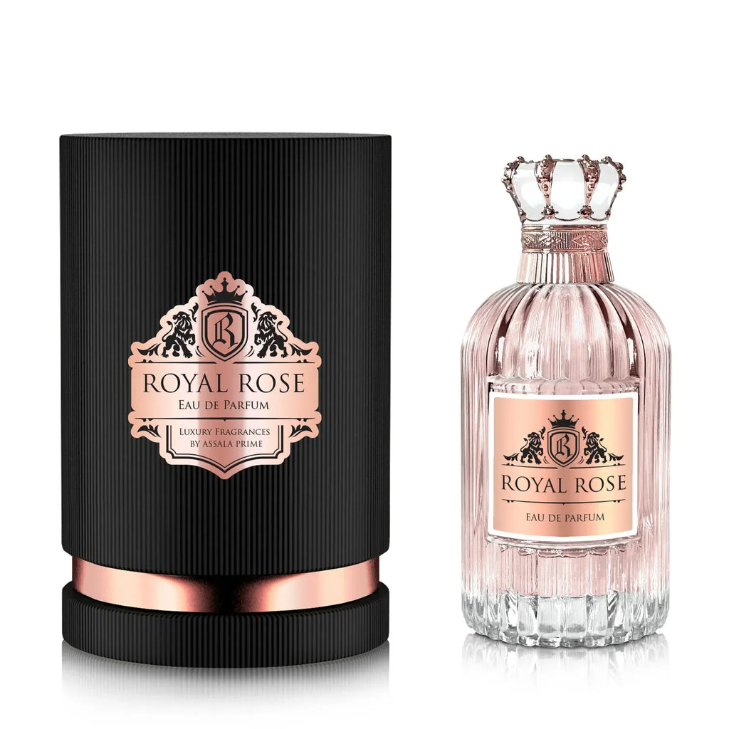 Assala Prime Royal Rose Women’s Perfume/Cologne For Women Eau de Parfum 3.3 oz Edp