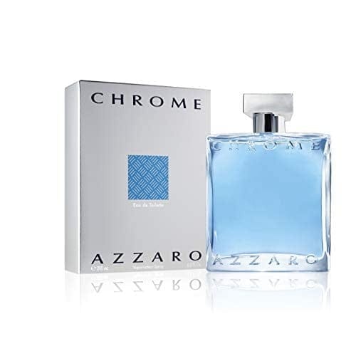 Azzaro Chrome For Him Eau de Toilette Spray 1.7 Oz / 3.4 oz / 6.8 Oz / Gift Set 3.4 Oz / 4.2 Oz Edt